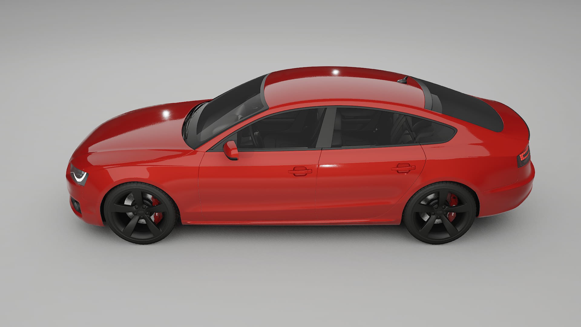 Audi A5 8T Sportback prefacelift pre LCI Film de Protecție pentru Vopsea TPU | BLAZE PPF cu Schimbare de Culoare – Kit Comple