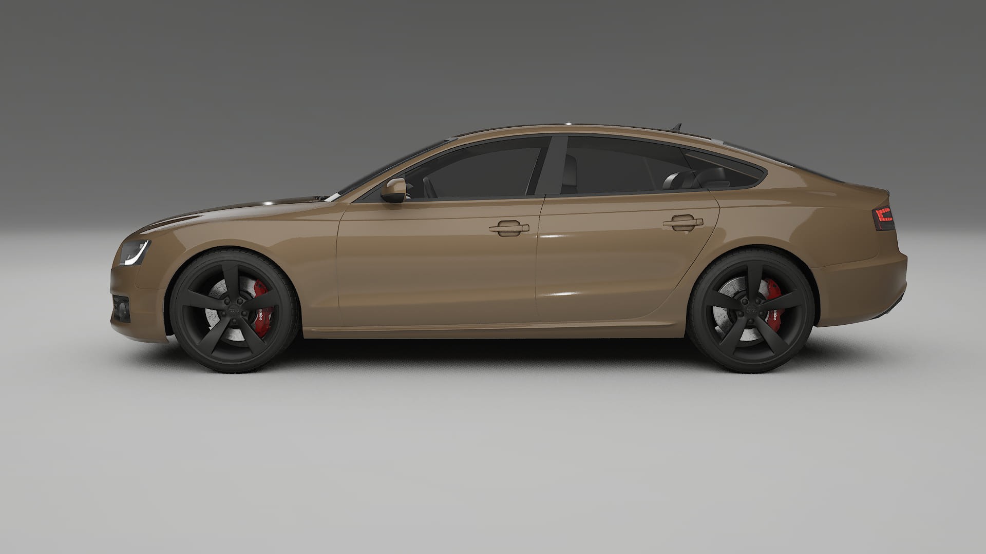 Audi A5 8T Sportback prefacelift pre LCI Film de Protecție pentru Vopsea TPU | SAHARA PPF cu Schimbare de Culoare – Kit Compl