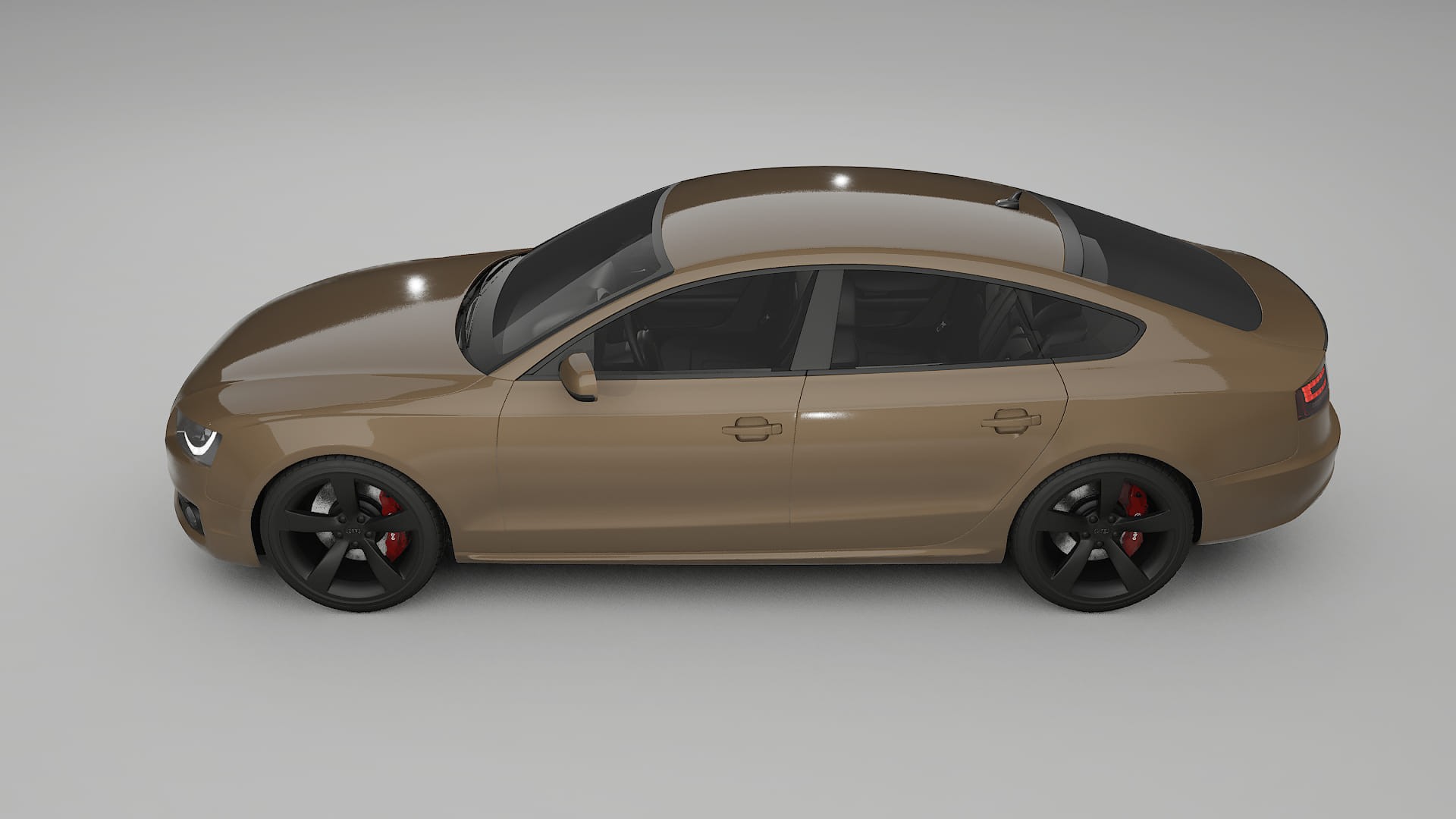 Audi A5 8T Sportback prefacelift pre LCI Film de Protecție pentru Vopsea TPU | SAHARA PPF cu Schimbare de Culoare – Kit Compl