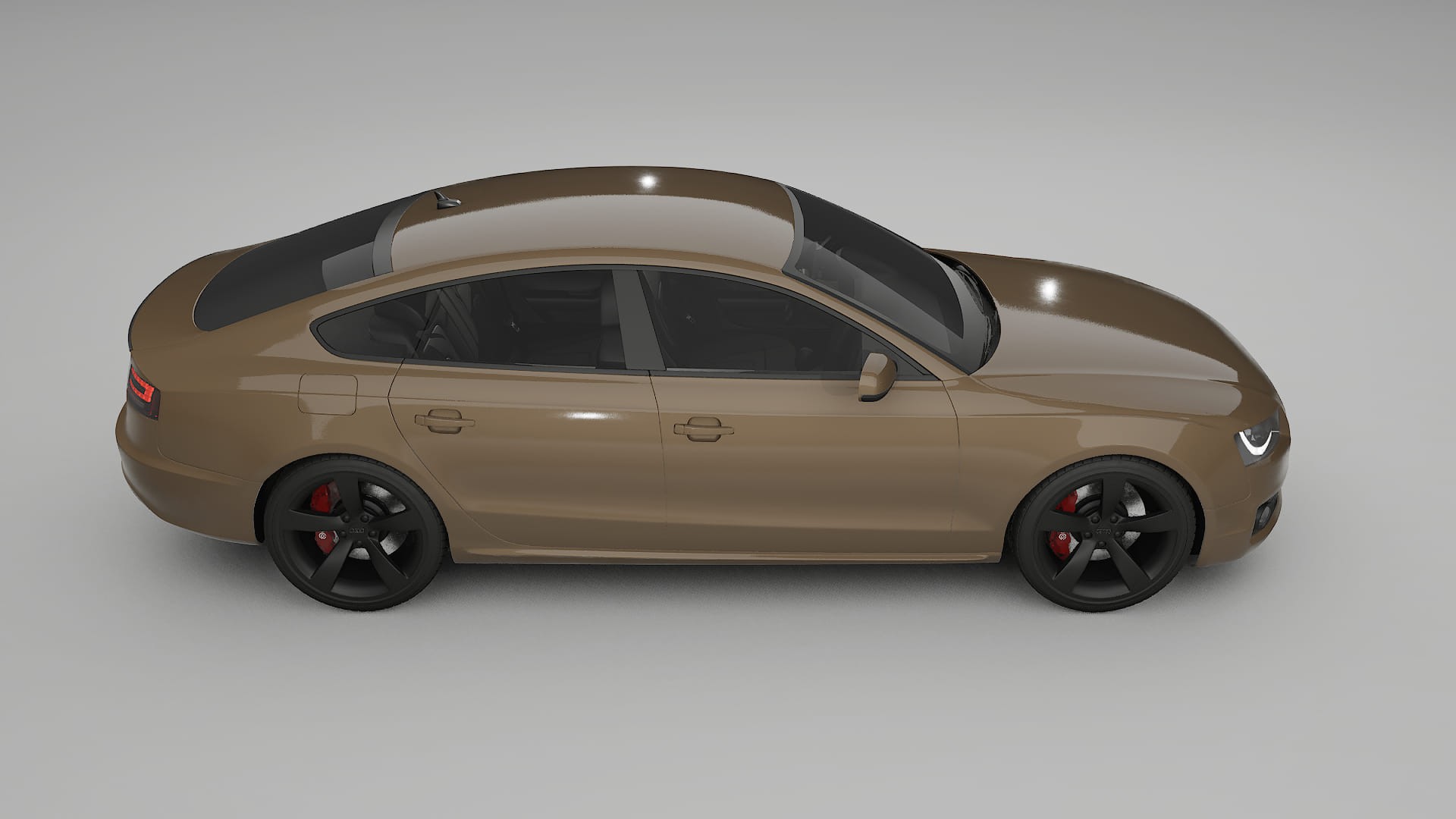 Audi A5 8T Sportback prefacelift pre LCI Film de Protecție pentru Vopsea TPU | SAHARA PPF cu Schimbare de Culoare – Kit Compl