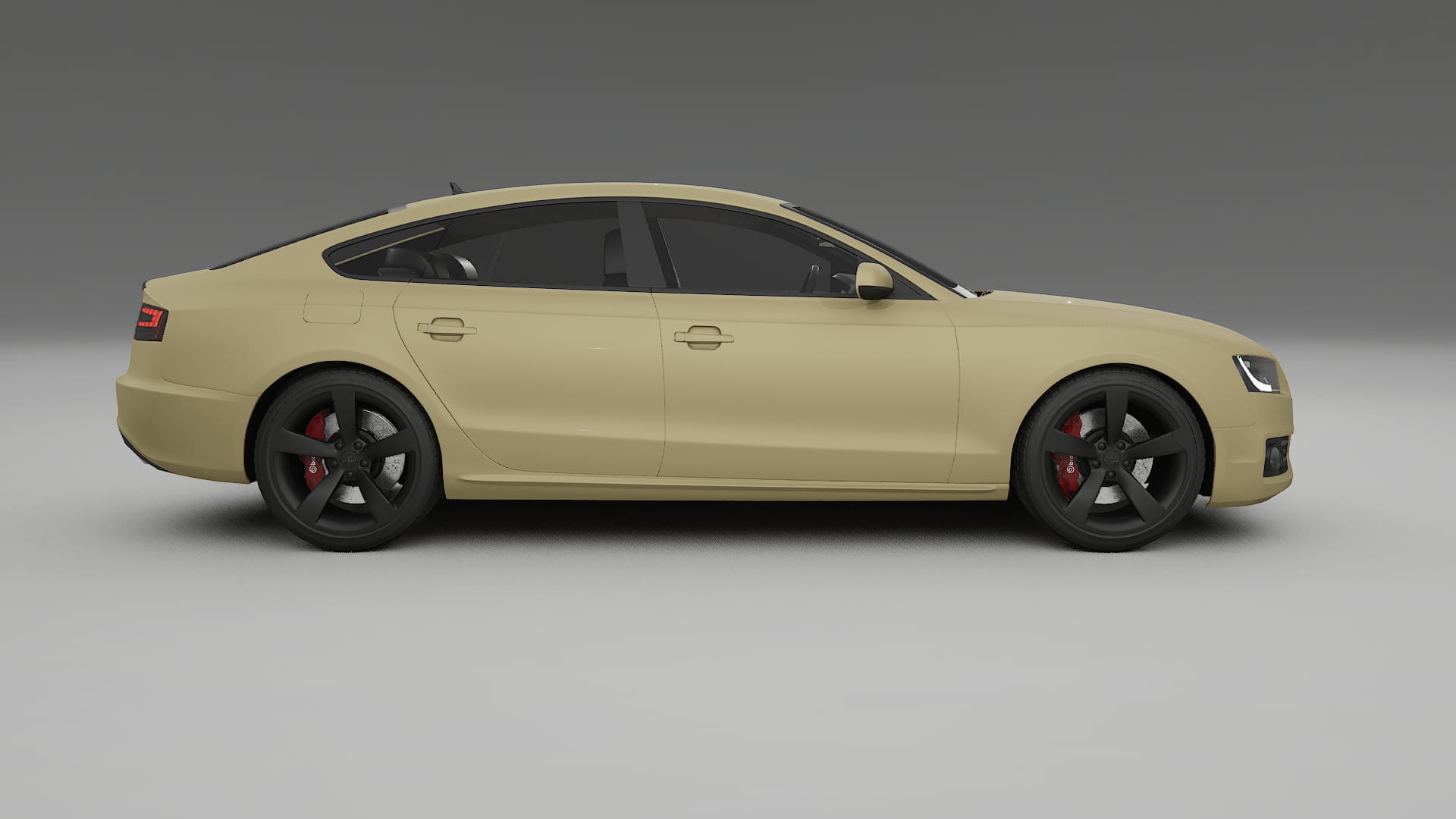 Audi A5 8T Sportback prefacelift pre LCI Film de Protecție pentru Vopsea TPU | SAND PPF cu Schimbare de Culoare – Kit Complet