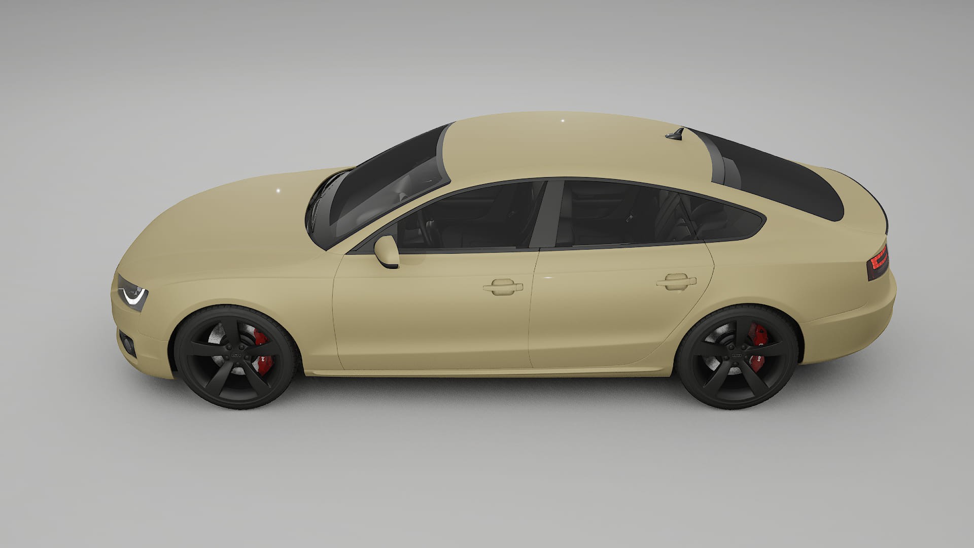 Audi A5 8T Sportback prefacelift pre LCI Film de Protecție pentru Vopsea TPU | SAND PPF cu Schimbare de Culoare – Kit Complet