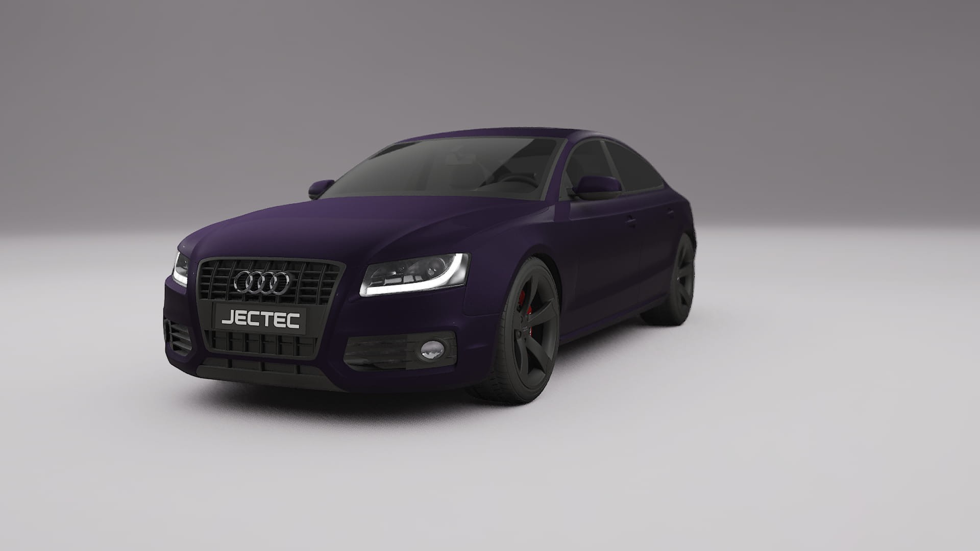 Audi A5 8T Sportback prefacelift pre LCI Film de Protecție pentru Vopsea TPU | VIOLET PPF cu Schimbare de Culoare – Kit Compl