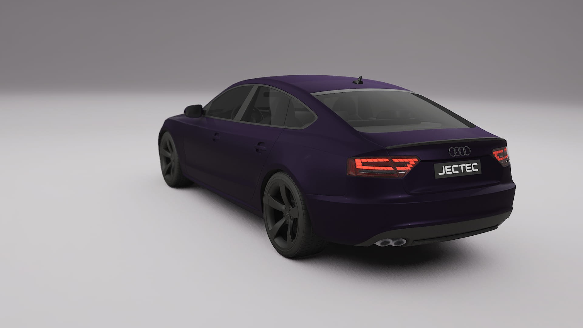 Audi A5 8T Sportback prefacelift pre LCI Film de Protecție pentru Vopsea TPU | VIOLET PPF cu Schimbare de Culoare – Kit Compl
