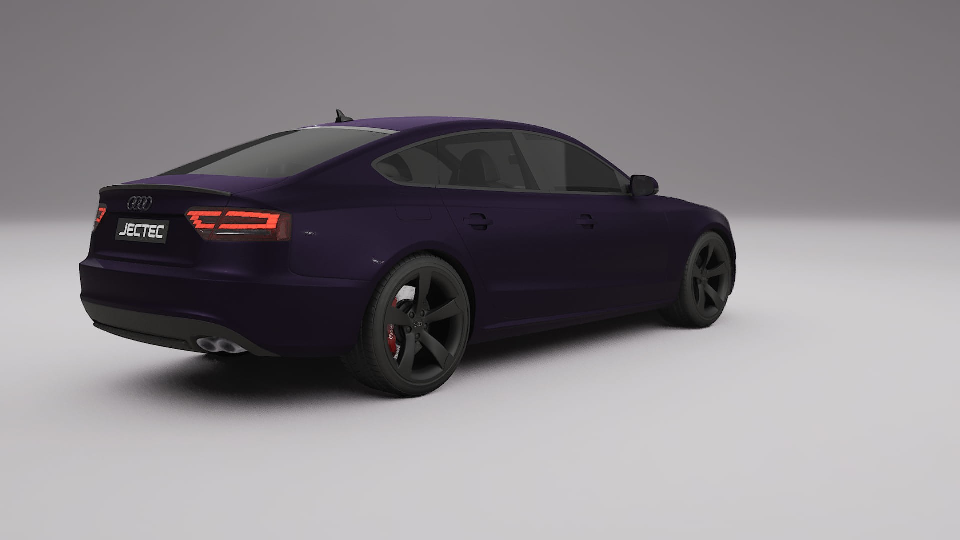 Audi A5 8T Sportback prefacelift pre LCI Film de Protecție pentru Vopsea TPU | VIOLET PPF cu Schimbare de Culoare – Kit Compl