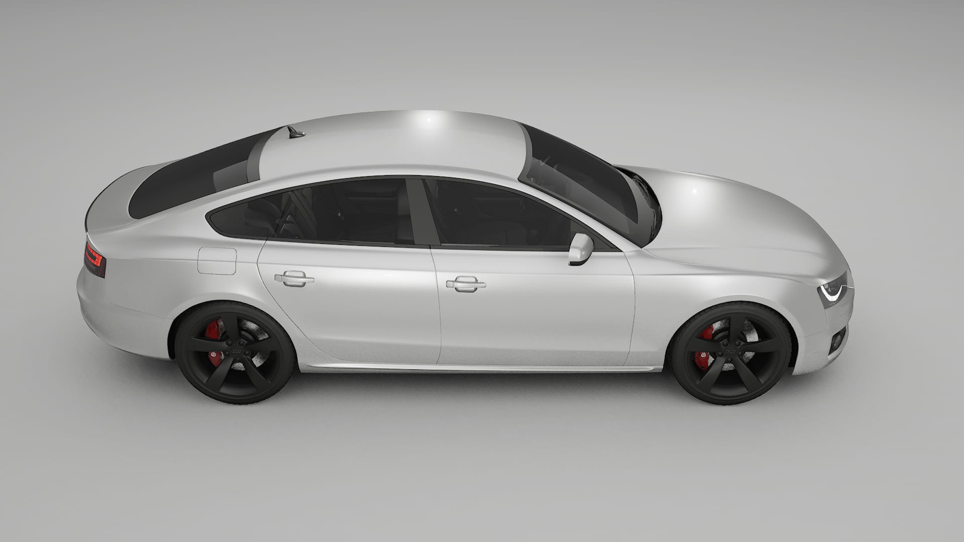 Audi A5 8T Sportback prefacelift pre LCI Film de Protecție pentru Vopsea TPU | OPAL PPF cu Schimbare de Culoare – Kit Complet