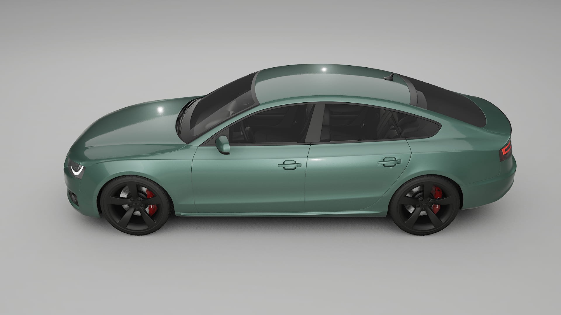 Audi A5 8T Sportback prefacelift pre LCI Film de Protecție pentru Vopsea TPU | EVERGREEN PPF cu Schimbare de Culoare – Kit Co