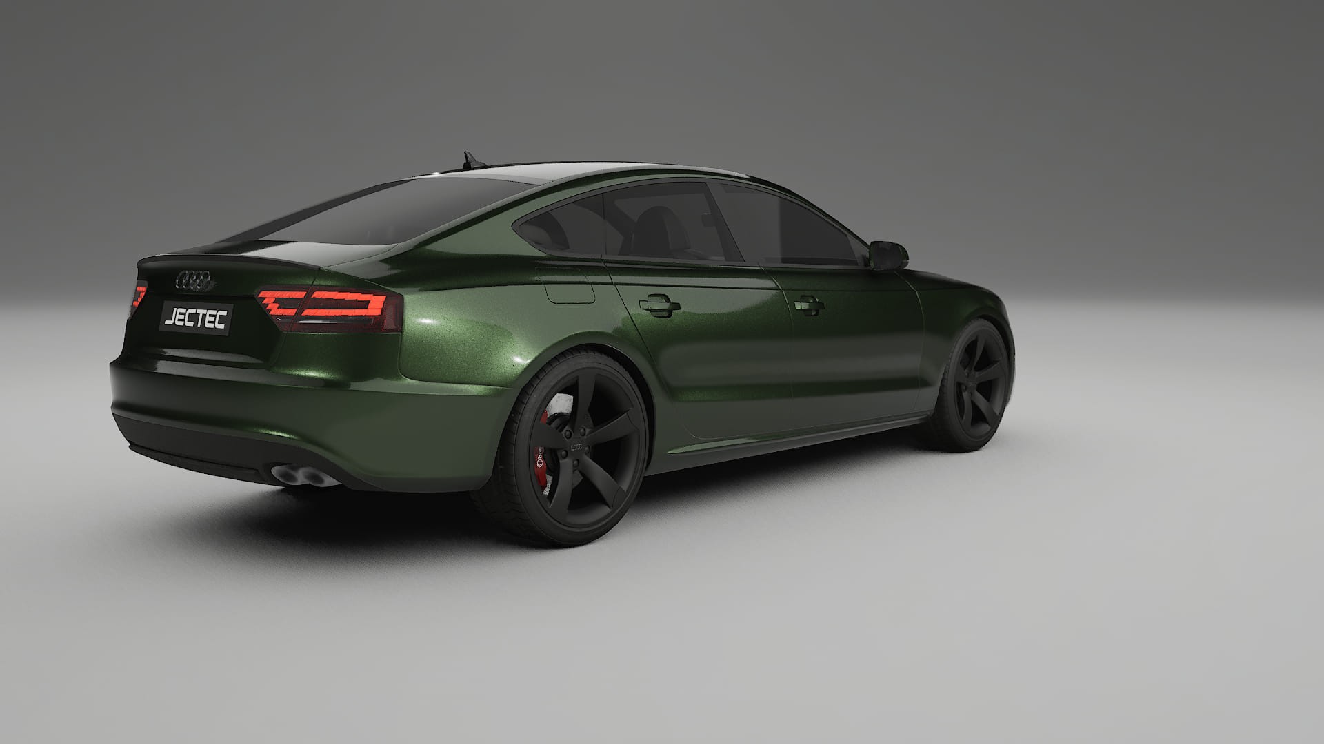 Audi A5 8T Sportback prefacelift pre LCI Film de Protecție pentru Vopsea TPU | LAGOON PPF cu Schimbare de Culoare – Kit Compl