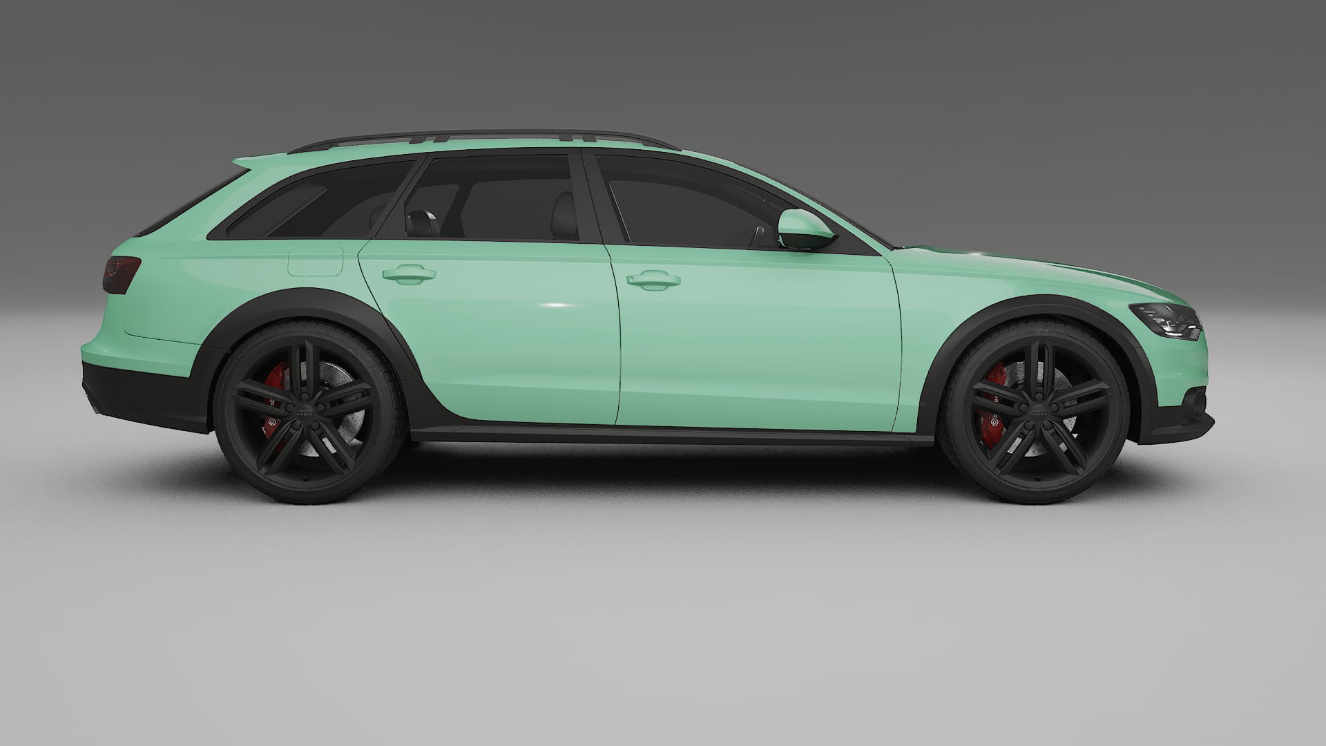 Audi A6 Allroad C7 prefacelift pre LCI Film de Protecție pentru Vopsea TPU | DUSTY PPF cu Schimbare de Culoare – Kit Complet 