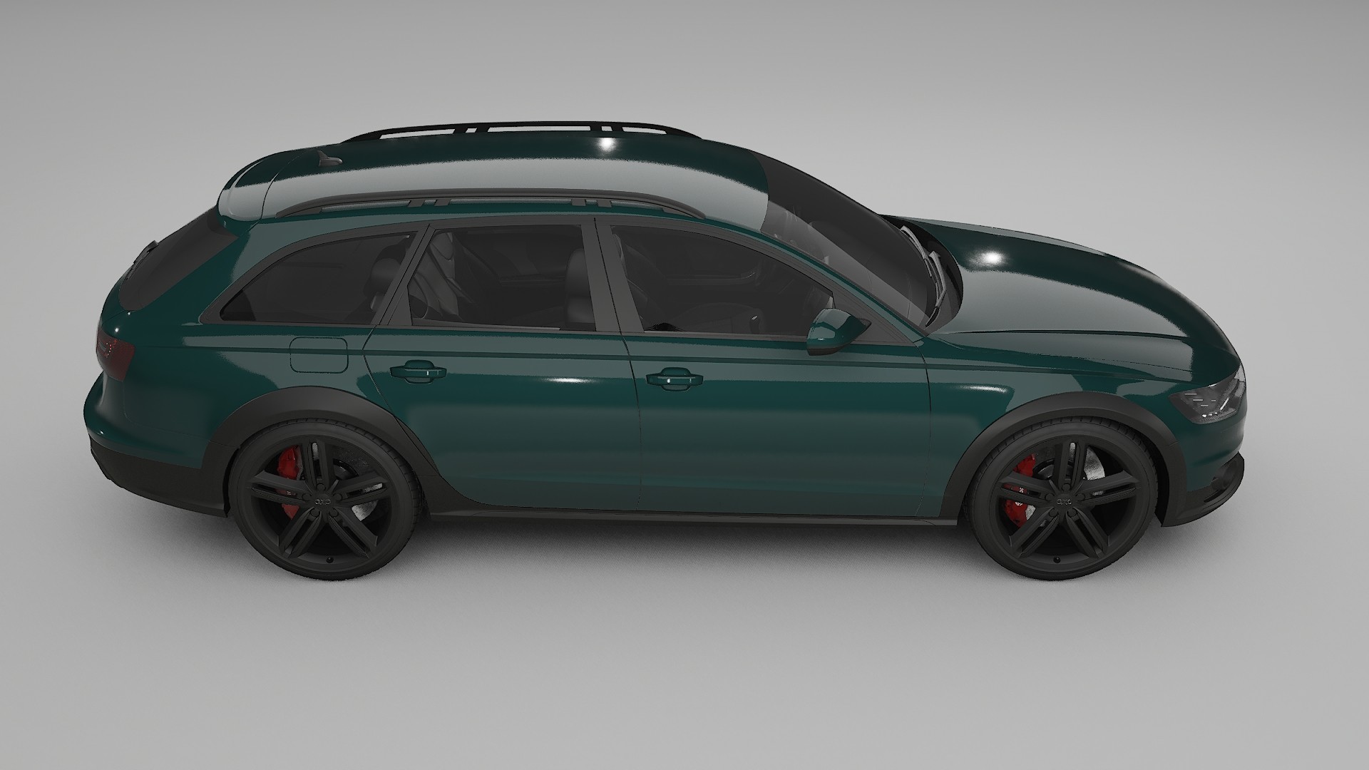 Audi A6 Allroad C7 prefacelift pre LCI Film de Protecție pentru Vopsea TPU | INFERNO PPF cu Schimbare de Culoare – Kit Comple