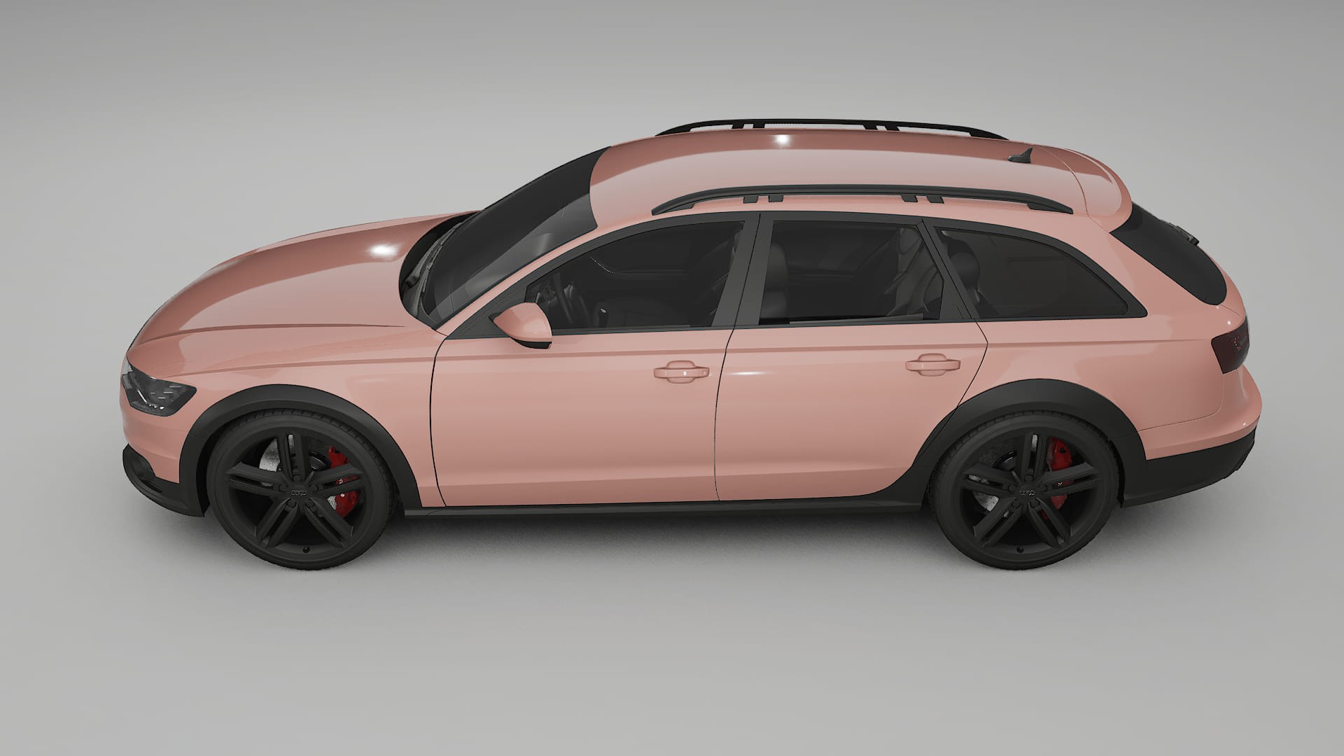 Audi A6 Allroad C7 prefacelift pre LCI Film de Protecție pentru Vopsea TPU | BLUSH PPF cu Schimbare de Culoare – Kit Complet 