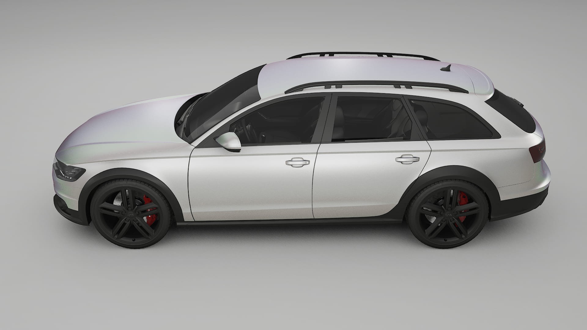 Audi A6 Allroad C7 prefacelift pre LCI Film de Protecție pentru Vopsea TPU | NEBULA PPF cu Schimbare de Culoare – Kit Complet