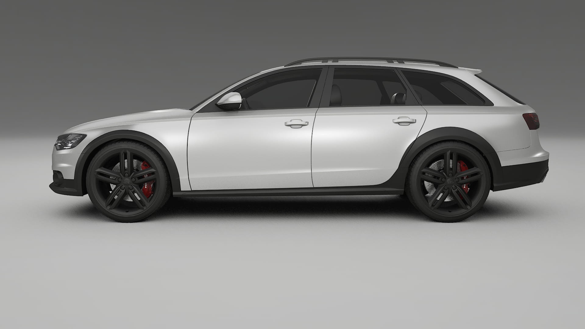 Audi A6 Allroad C7 prefacelift pre LCI Film de Protecție pentru Vopsea TPU | OPAL PPF cu Schimbare de Culoare – Kit Complet P