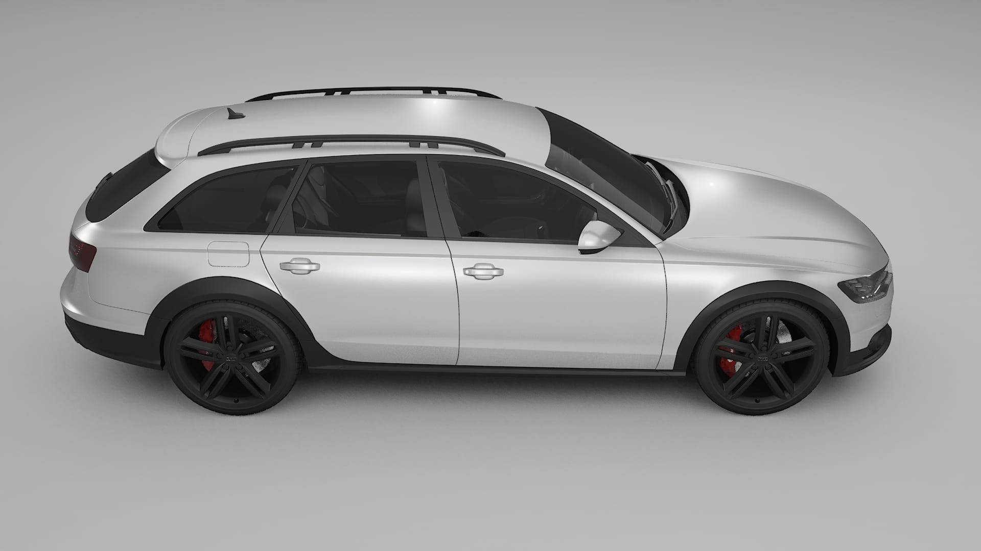 Audi A6 Allroad C7 prefacelift pre LCI Film de Protecție pentru Vopsea TPU | OPAL PPF cu Schimbare de Culoare – Kit Complet P