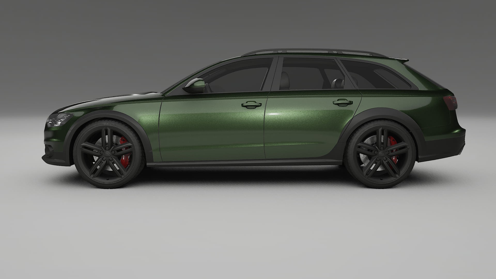 Audi A6 Allroad C7 prefacelift pre LCI Film de Protecție pentru Vopsea TPU | LAGOON PPF cu Schimbare de Culoare – Kit Complet