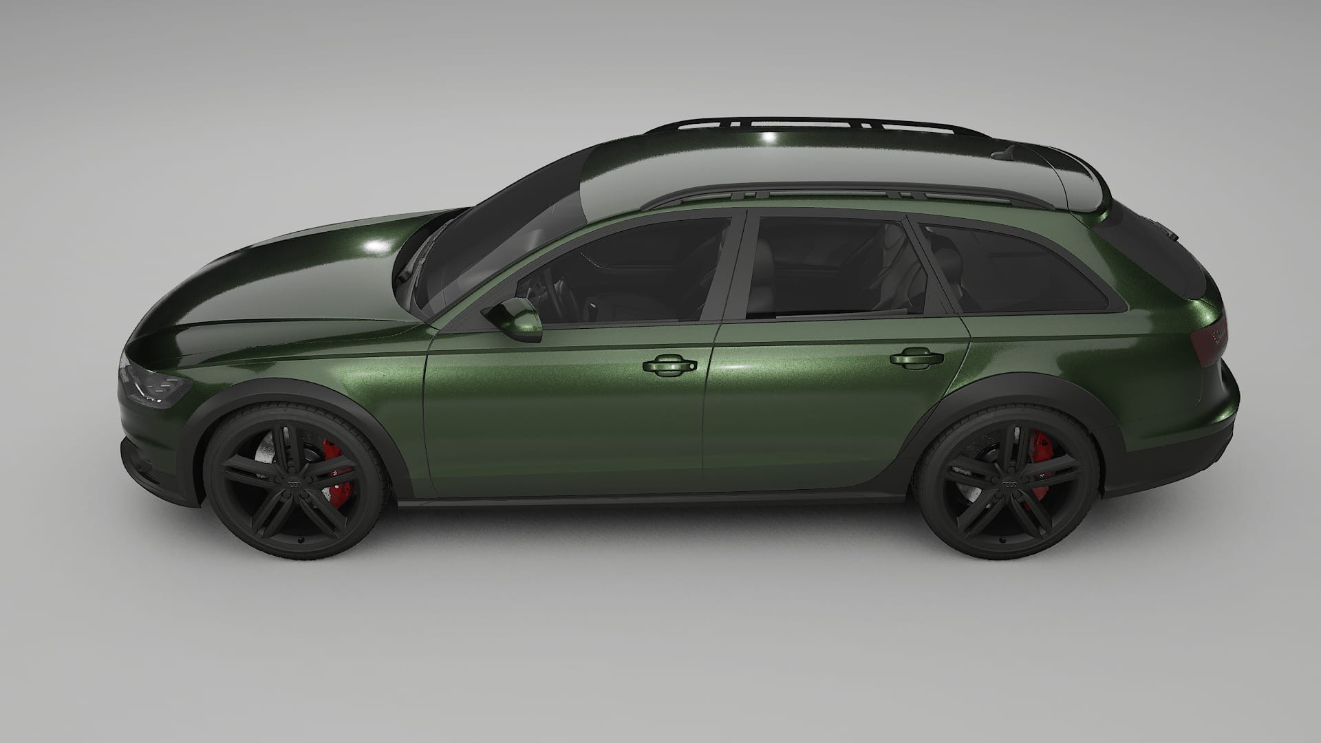 Audi A6 Allroad C7 prefacelift pre LCI Film de Protecție pentru Vopsea TPU | LAGOON PPF cu Schimbare de Culoare – Kit Complet