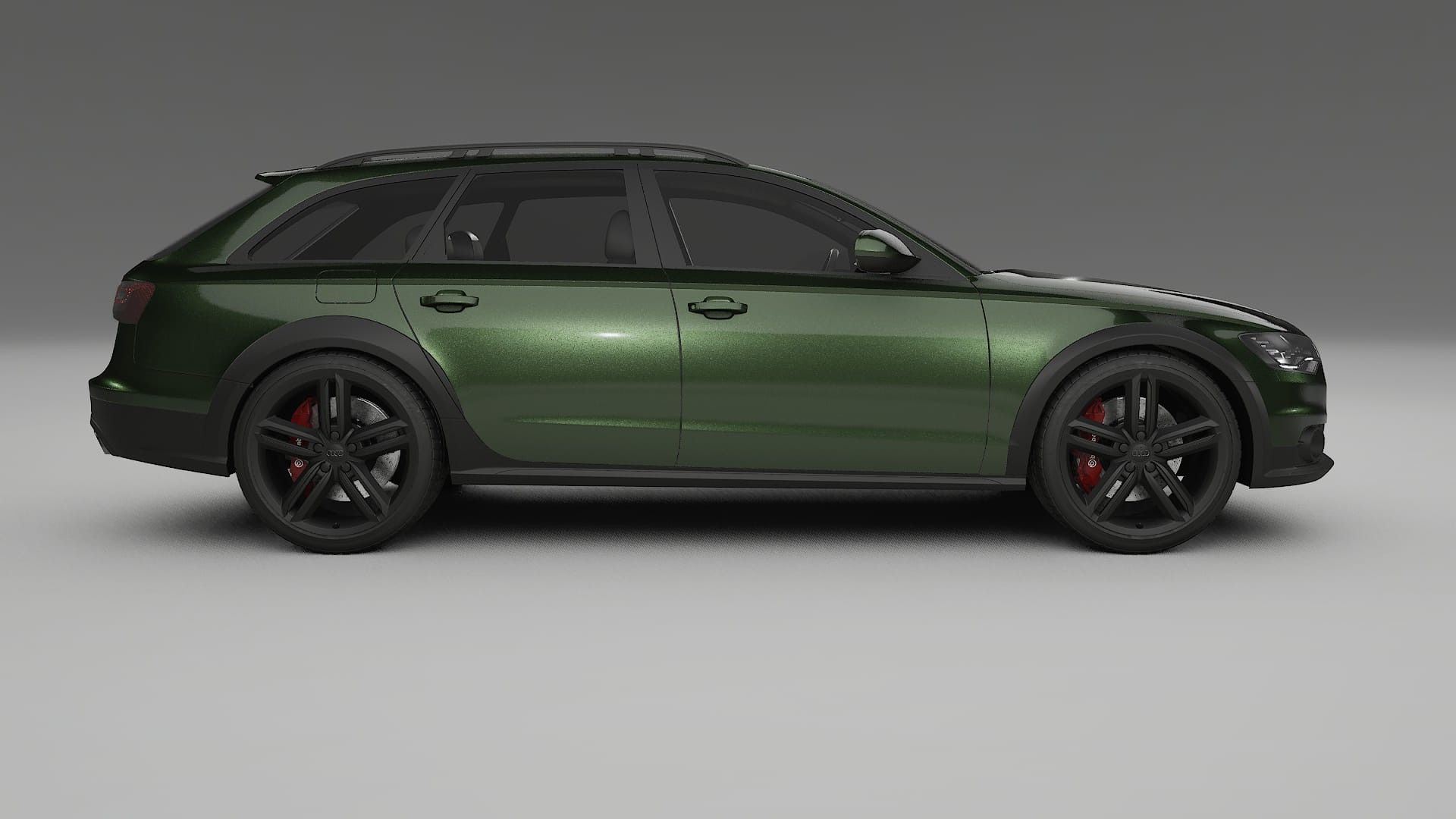 Audi A6 Allroad C7 prefacelift pre LCI Film de Protecție pentru Vopsea TPU | LAGOON PPF cu Schimbare de Culoare – Kit Complet