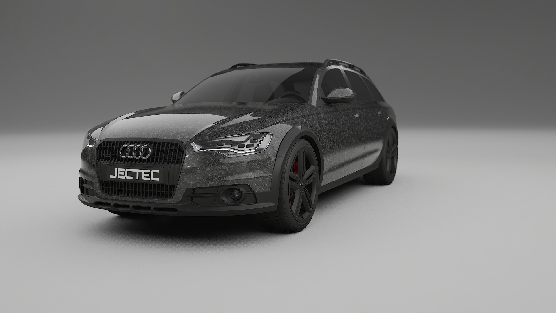 Audi A6 Allroad C7 prefacelift pre LCI Film de Protecție pentru Vopsea TPU | FORGED S PPF cu Schimbare de Culoare – Kit Compl