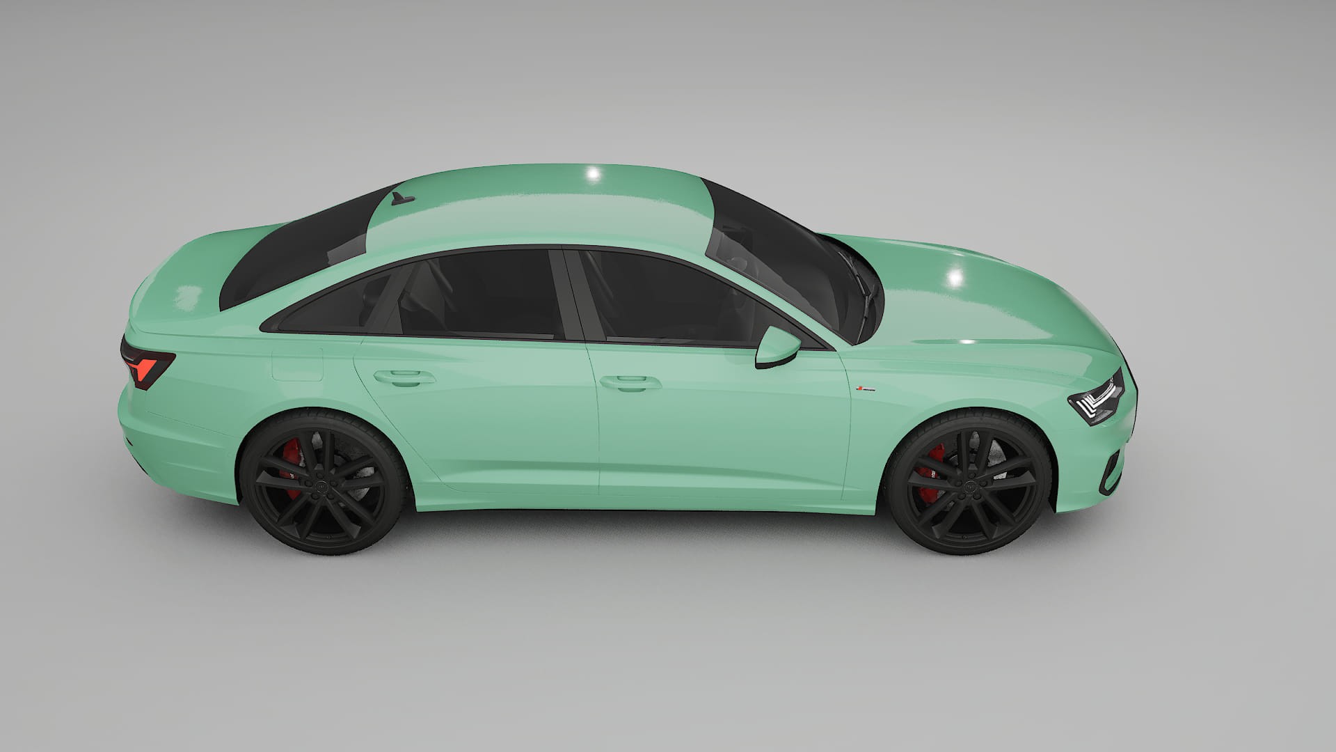 Audi A6 S Line C8 Film de Protecție pentru Vopsea TPU | DUSTY PPF cu Schimbare de Culoare – Kit Complet Predecupat