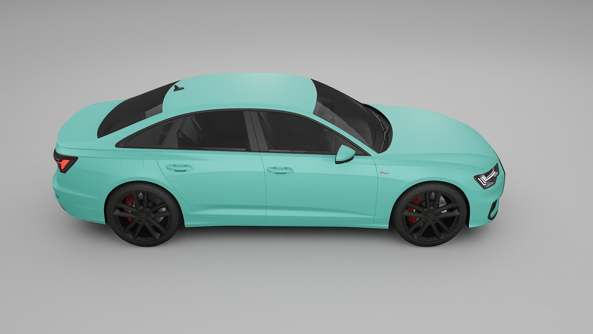 Audi A6 S Line C8 Film de Protecție pentru Vopsea TPU | FROST PPF cu Schimbare de Culoare – Kit Complet Predecupat