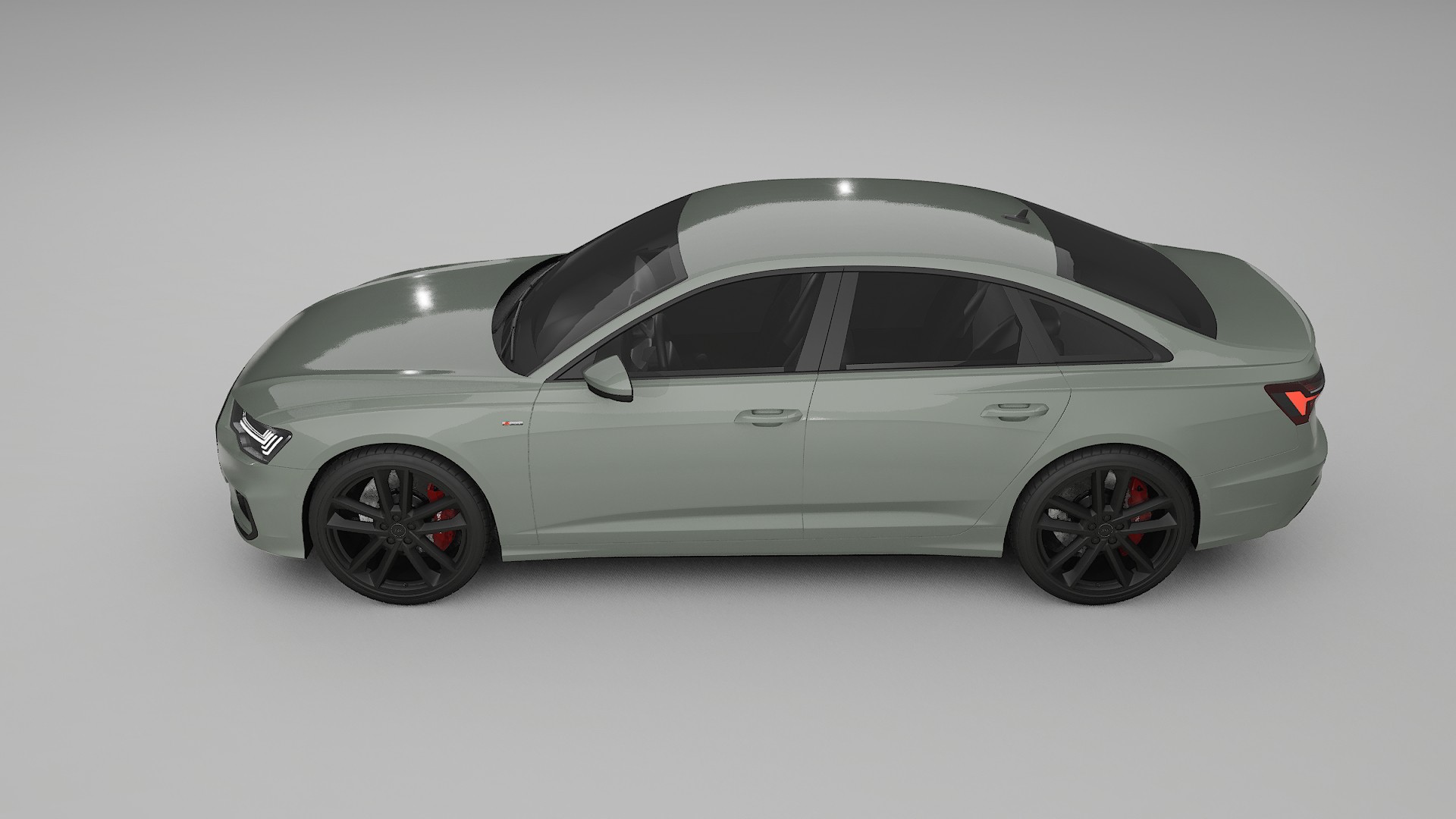 Audi A6 S Line C8 Film de Protecție pentru Vopsea TPU | SLATE PPF cu Schimbare de Culoare – Kit Complet Predecupat