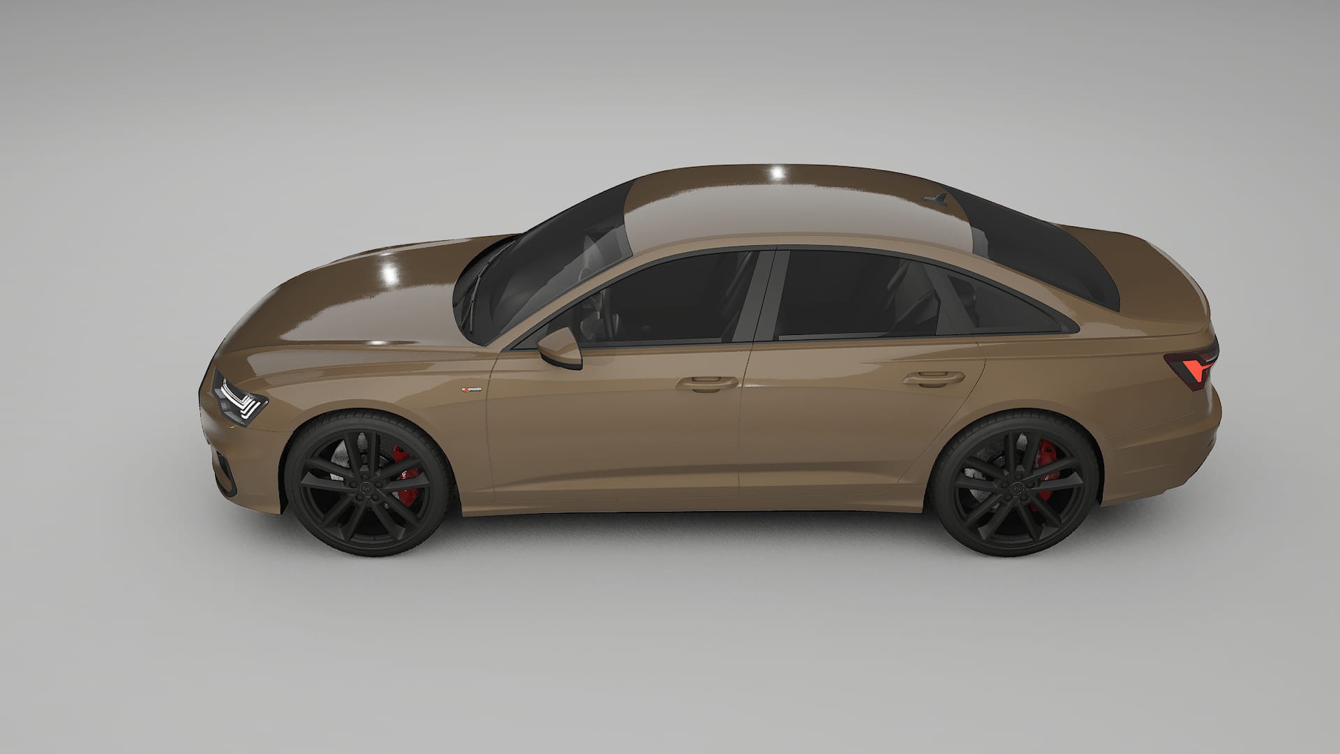 Audi A6 S Line C8 Film de Protecție pentru Vopsea TPU | SAHARA PPF cu Schimbare de Culoare – Kit Complet Predecupat