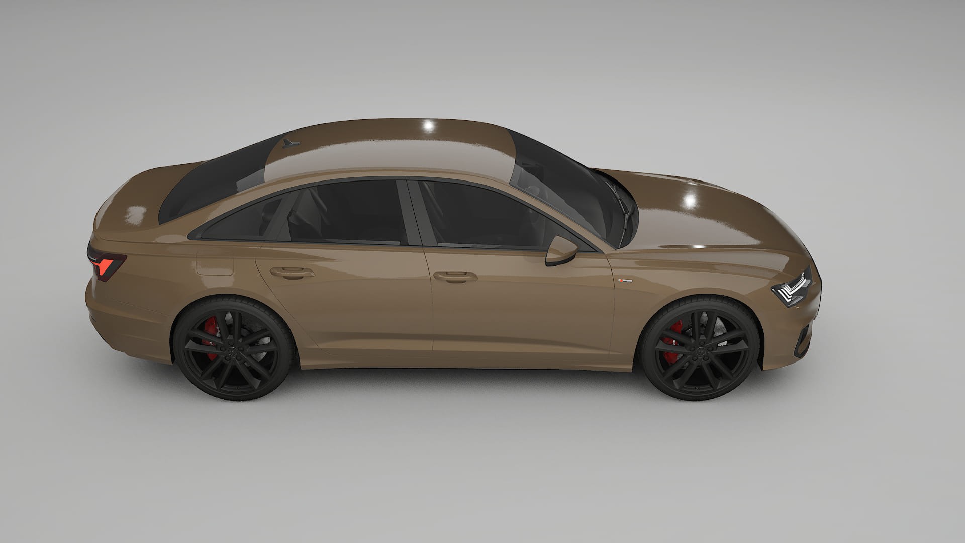 Audi A6 S Line C8 Film de Protecție pentru Vopsea TPU | SAHARA PPF cu Schimbare de Culoare – Kit Complet Predecupat