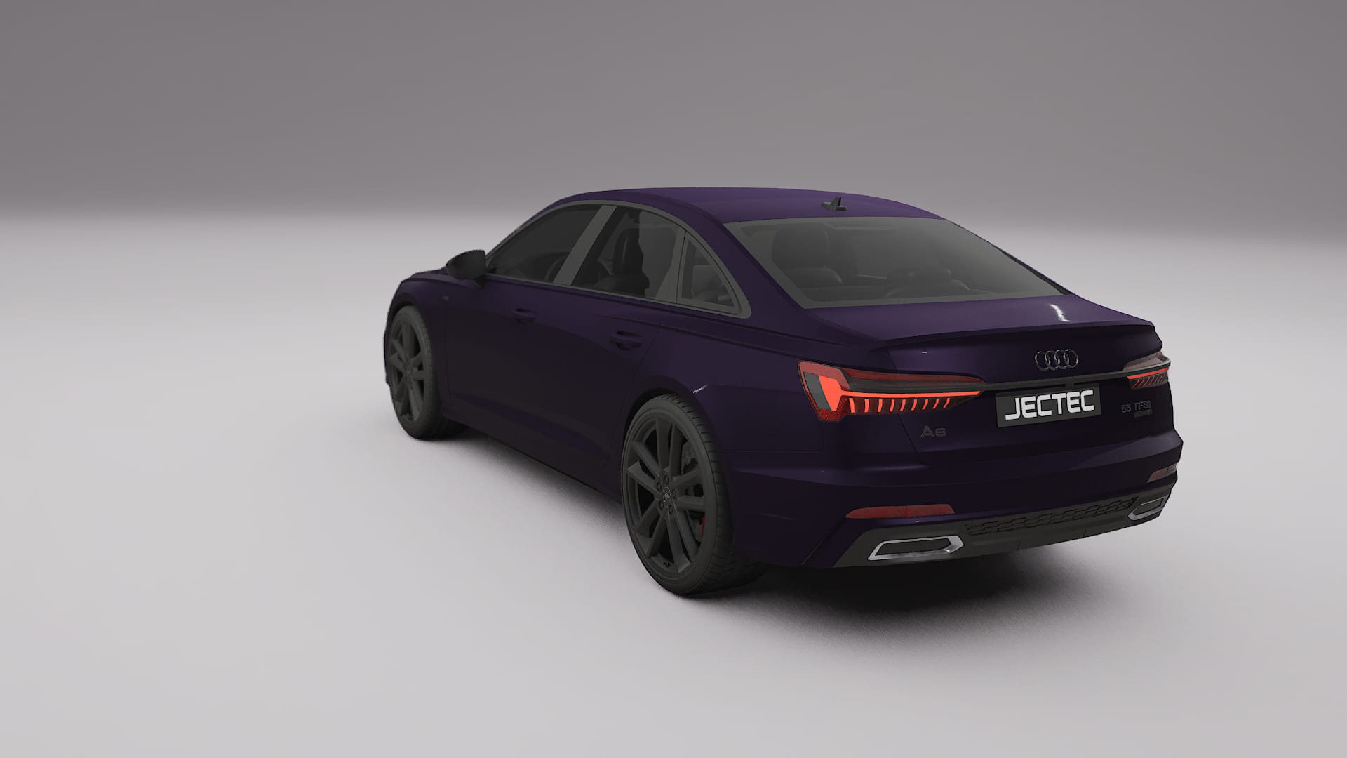 Audi A6 S Line C8 Film de Protecție pentru Vopsea TPU | VIOLET PPF cu Schimbare de Culoare – Kit Complet Predecupat