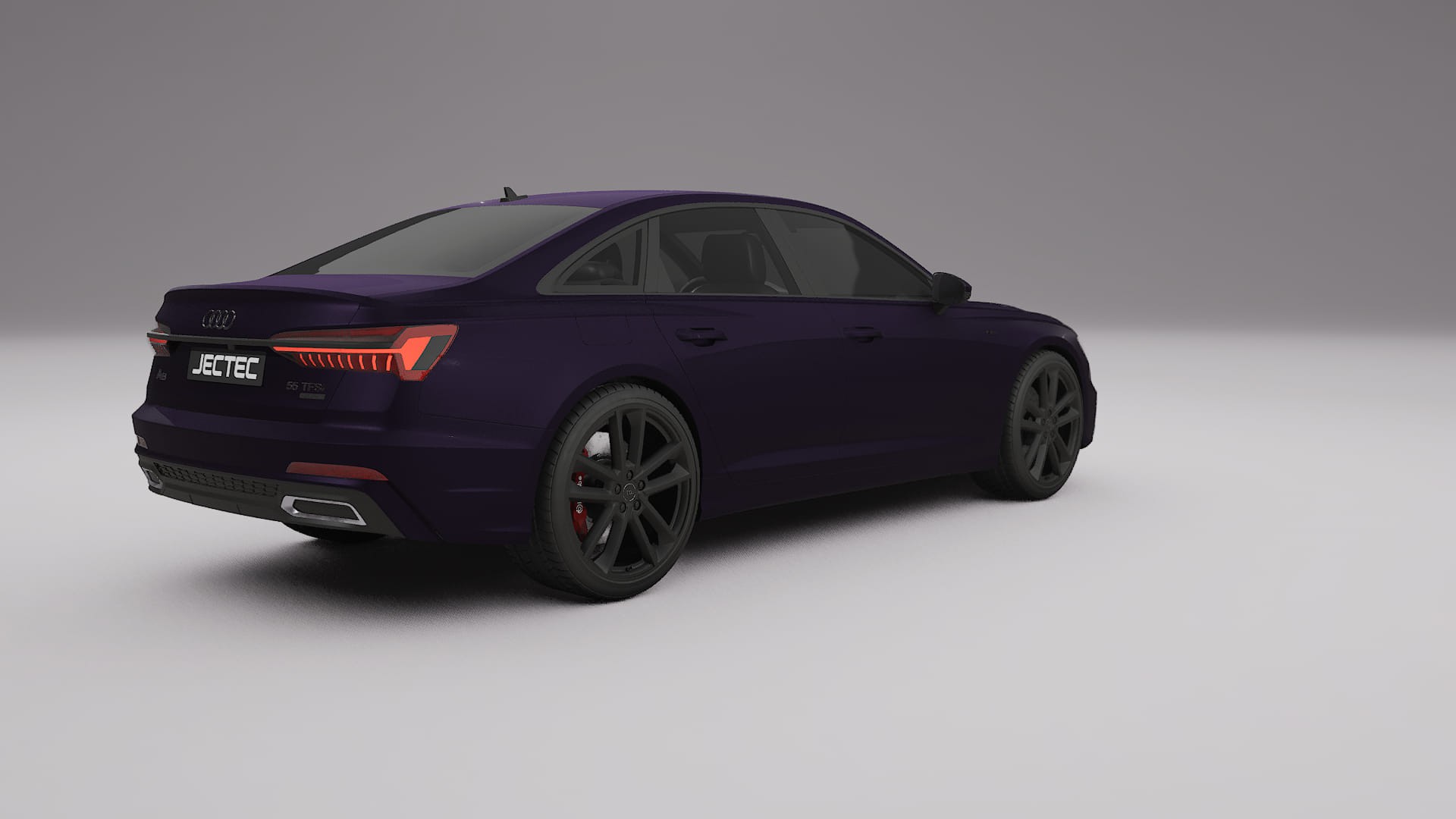 Audi A6 S Line C8 Film de Protecție pentru Vopsea TPU | VIOLET PPF cu Schimbare de Culoare – Kit Complet Predecupat