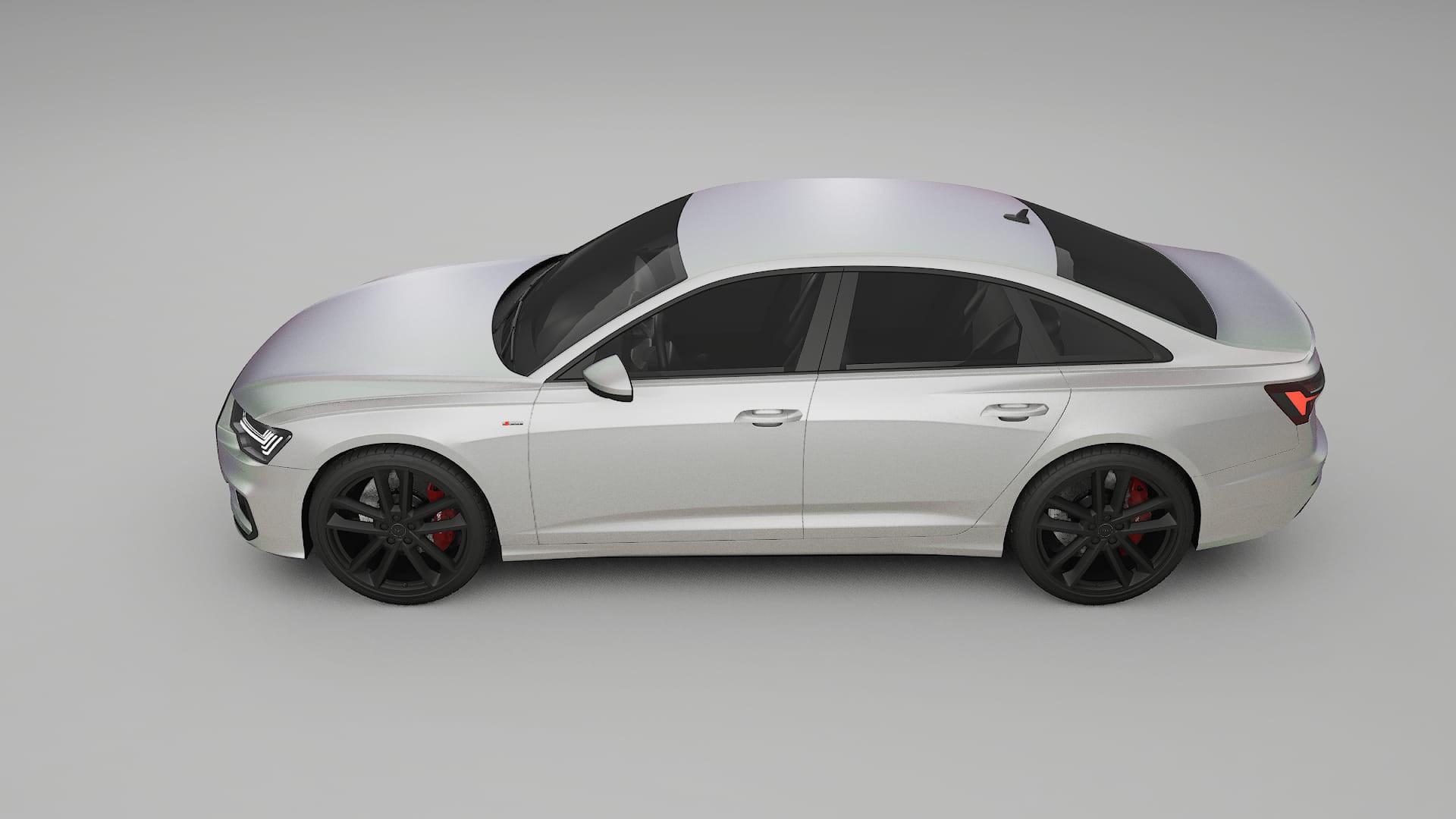 Audi A6 S Line C8 Film de Protecție pentru Vopsea TPU | NEBULA PPF cu Schimbare de Culoare – Kit Complet Predecupat