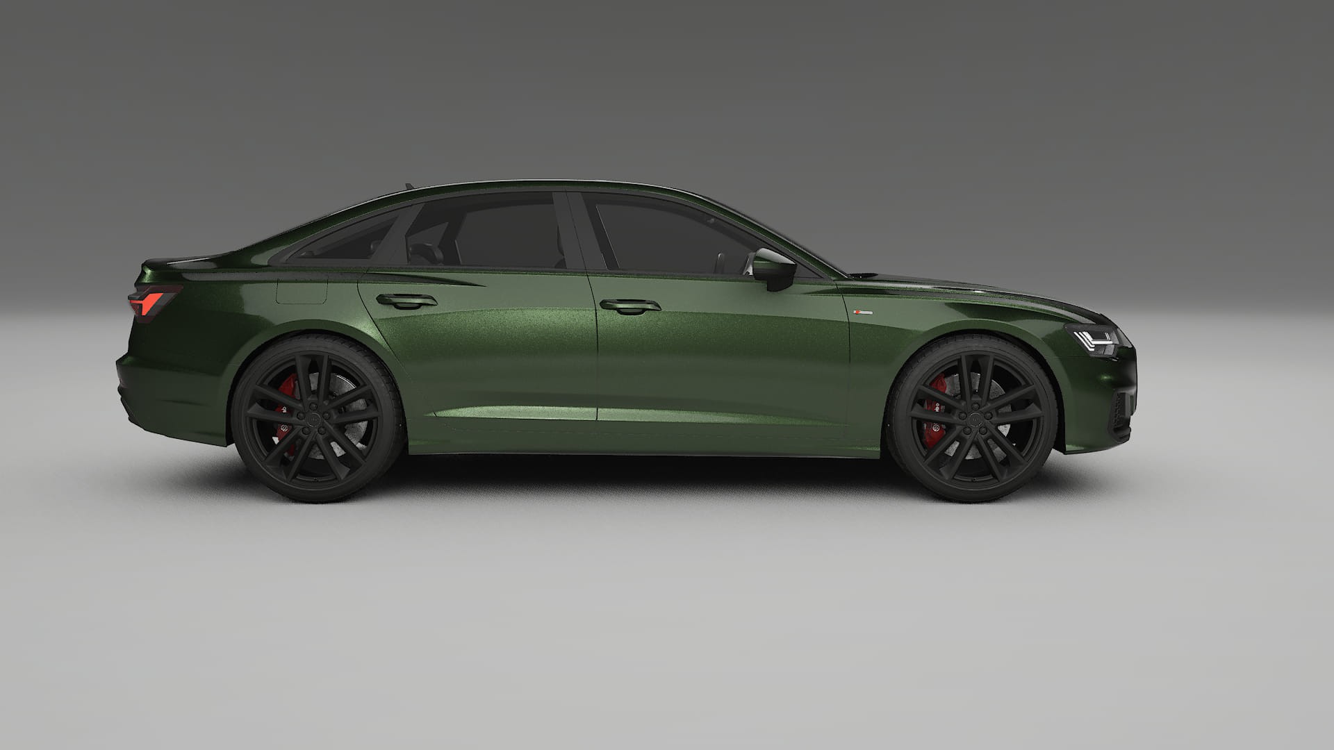 Audi A6 S Line C8 Film de Protecție pentru Vopsea TPU | LAGOON PPF cu Schimbare de Culoare – Kit Complet Predecupat