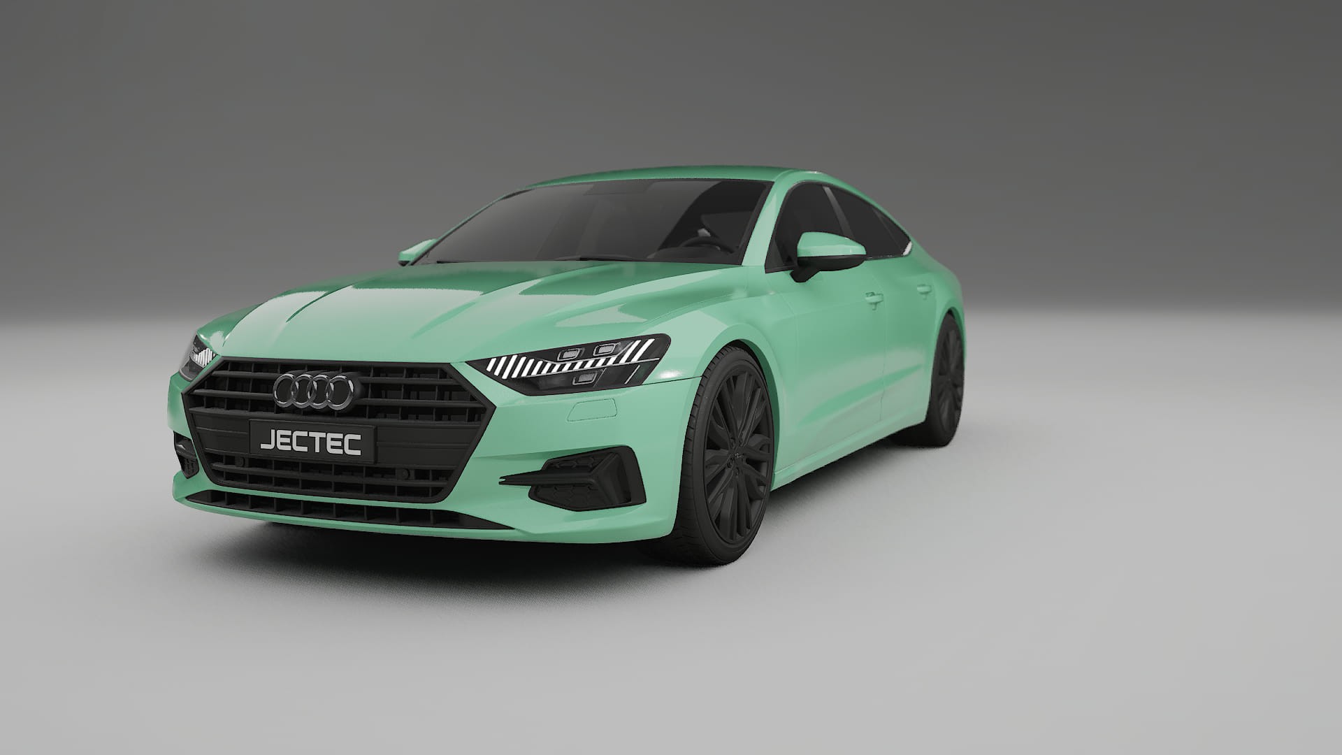 Audi A7 C8 Sportback prefacelift pre LCI Film de Protecție pentru Vopsea TPU | DUSTY PPF cu Schimbare de Culoare – Kit Comple