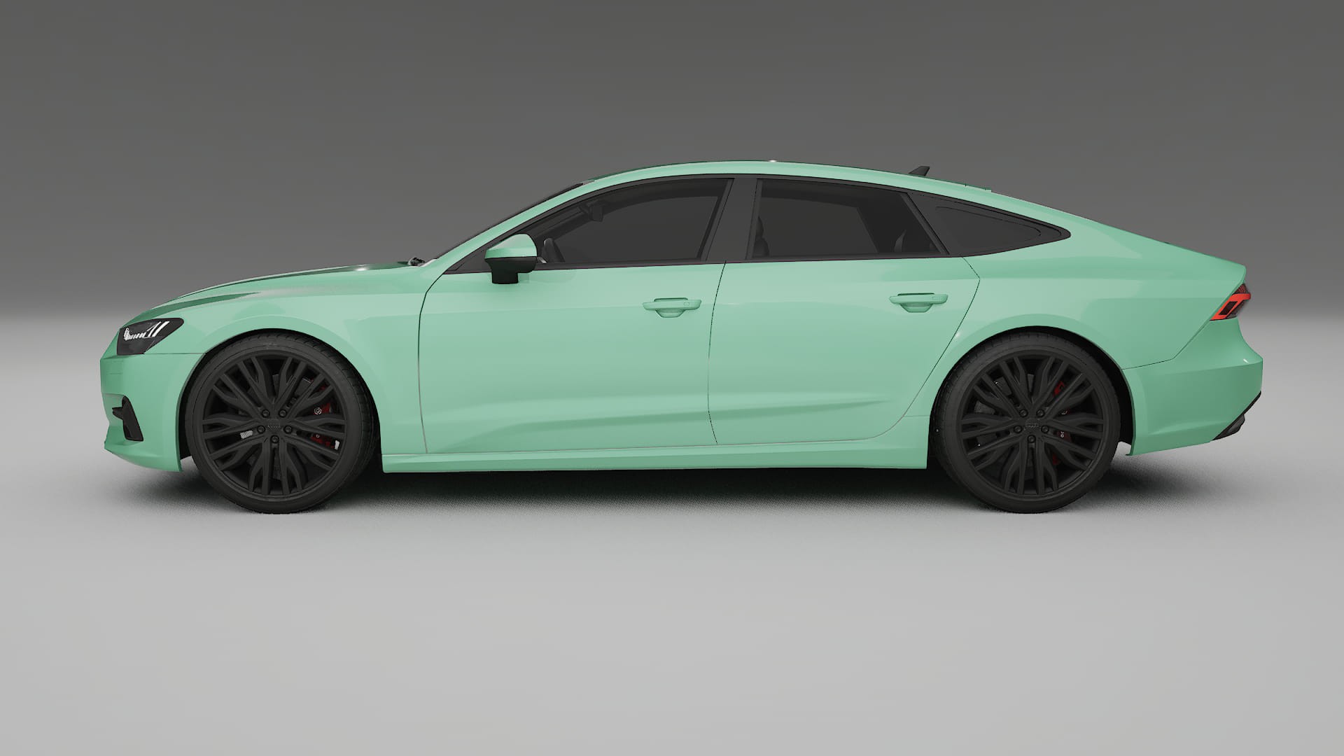 Audi A7 C8 Sportback prefacelift pre LCI Film de Protecție pentru Vopsea TPU | DUSTY PPF cu Schimbare de Culoare – Kit Comple