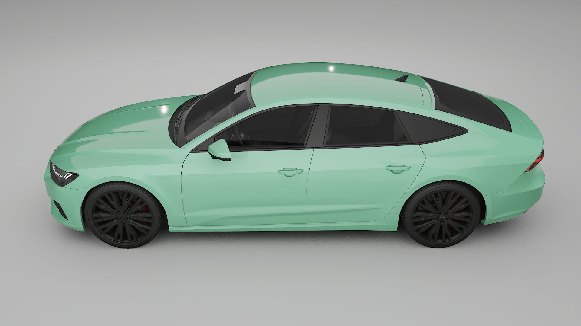 Audi A7 C8 Sportback prefacelift pre LCI Film de Protecție pentru Vopsea TPU | DUSTY PPF cu Schimbare de Culoare – Kit Comple