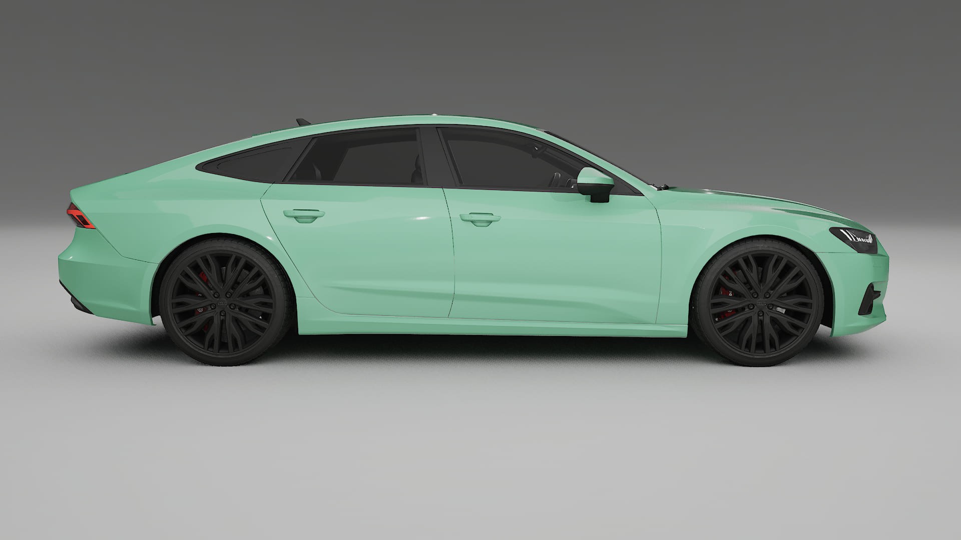 Audi A7 C8 Sportback prefacelift pre LCI Film de Protecție pentru Vopsea TPU | DUSTY PPF cu Schimbare de Culoare – Kit Comple