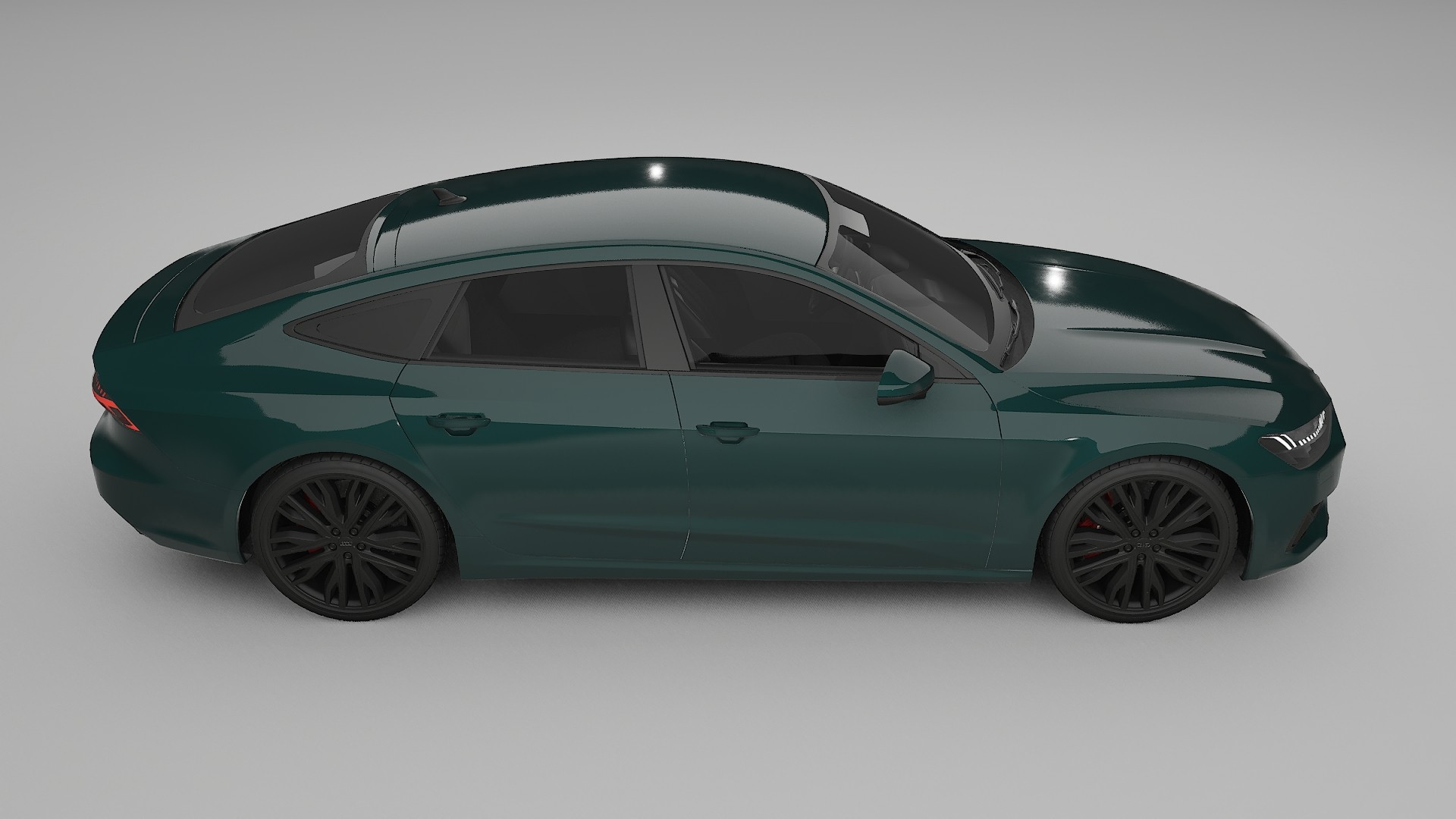 Audi A7 C8 Sportback prefacelift pre LCI Film de Protecție pentru Vopsea TPU | INFERNO PPF cu Schimbare de Culoare – Kit Comp