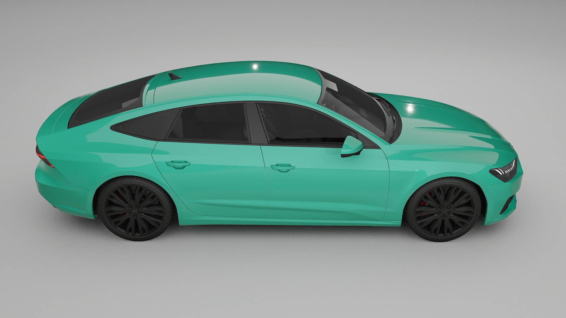 Audi A7 C8 Sportback prefacelift pre LCI Film de Protecție pentru Vopsea TPU | JEWEL PPF cu Schimbare de Culoare – Kit Comple