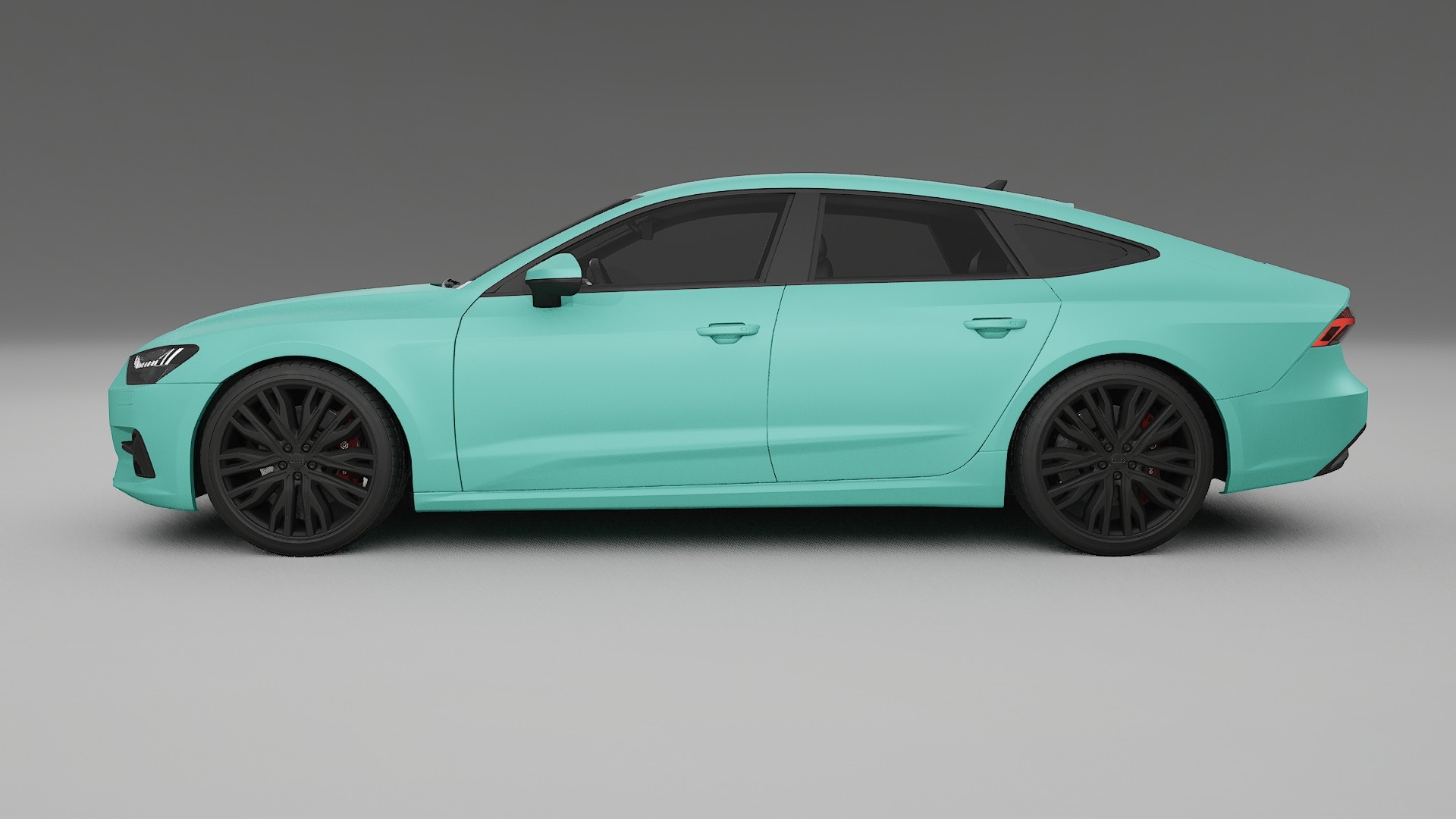 Audi A7 C8 Sportback prefacelift pre LCI Film de Protecție pentru Vopsea TPU | FROST PPF cu Schimbare de Culoare – Kit Comple