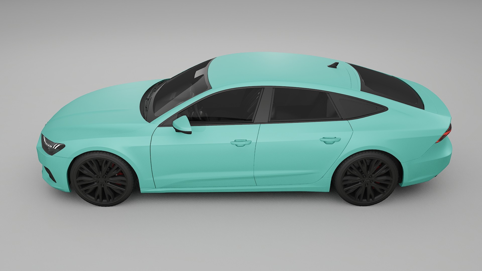 Audi A7 C8 Sportback prefacelift pre LCI Film de Protecție pentru Vopsea TPU | FROST PPF cu Schimbare de Culoare – Kit Comple