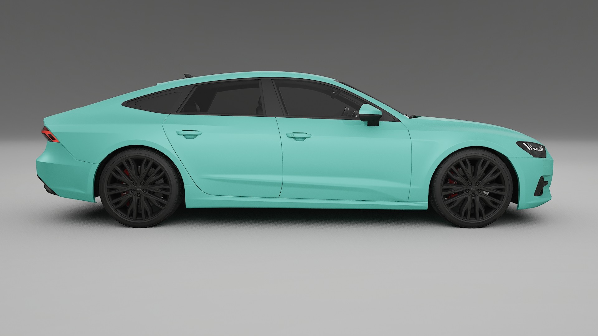 Audi A7 C8 Sportback prefacelift pre LCI Film de Protecție pentru Vopsea TPU | FROST PPF cu Schimbare de Culoare – Kit Comple