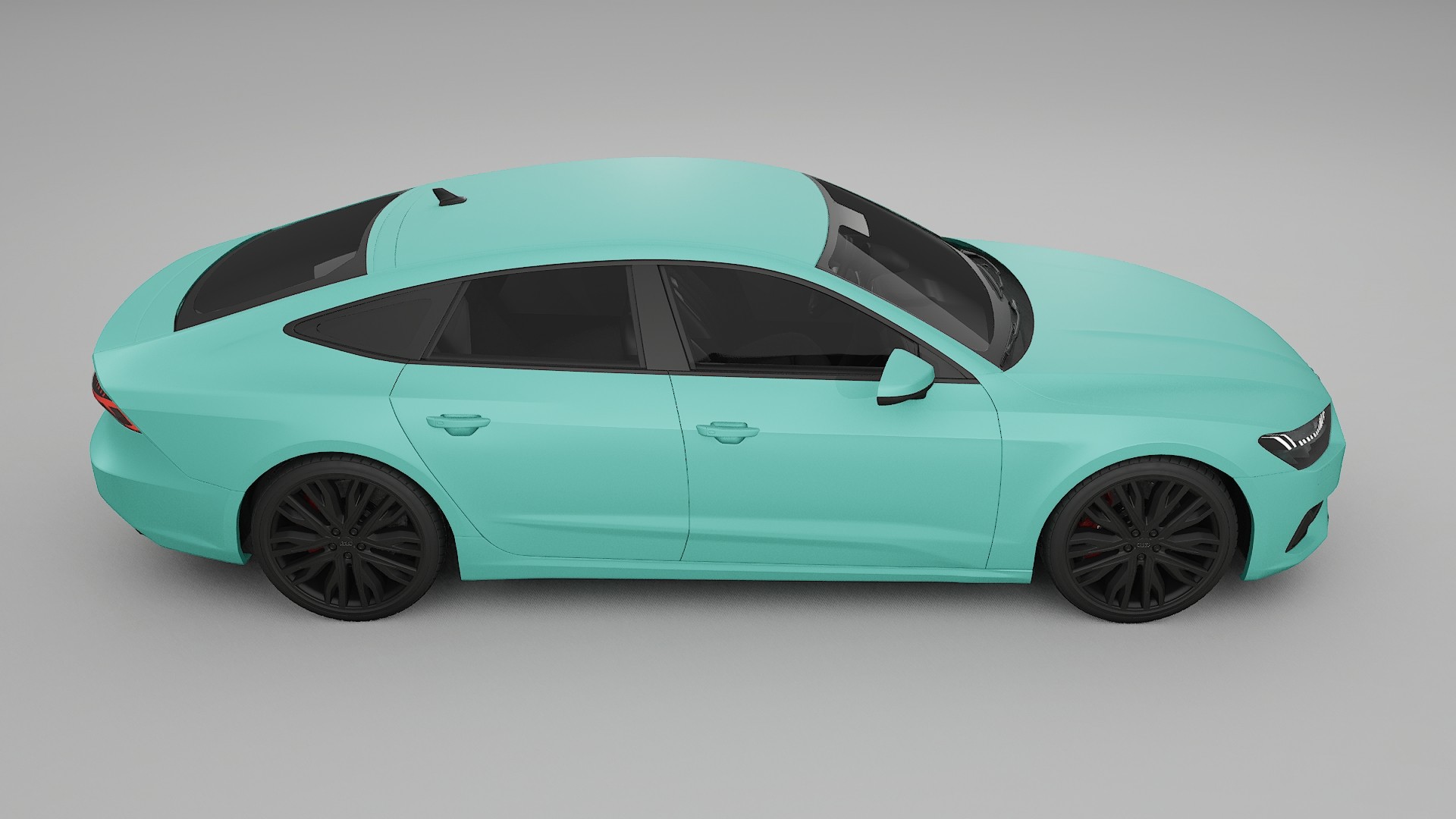 Audi A7 C8 Sportback prefacelift pre LCI Film de Protecție pentru Vopsea TPU | FROST PPF cu Schimbare de Culoare – Kit Comple