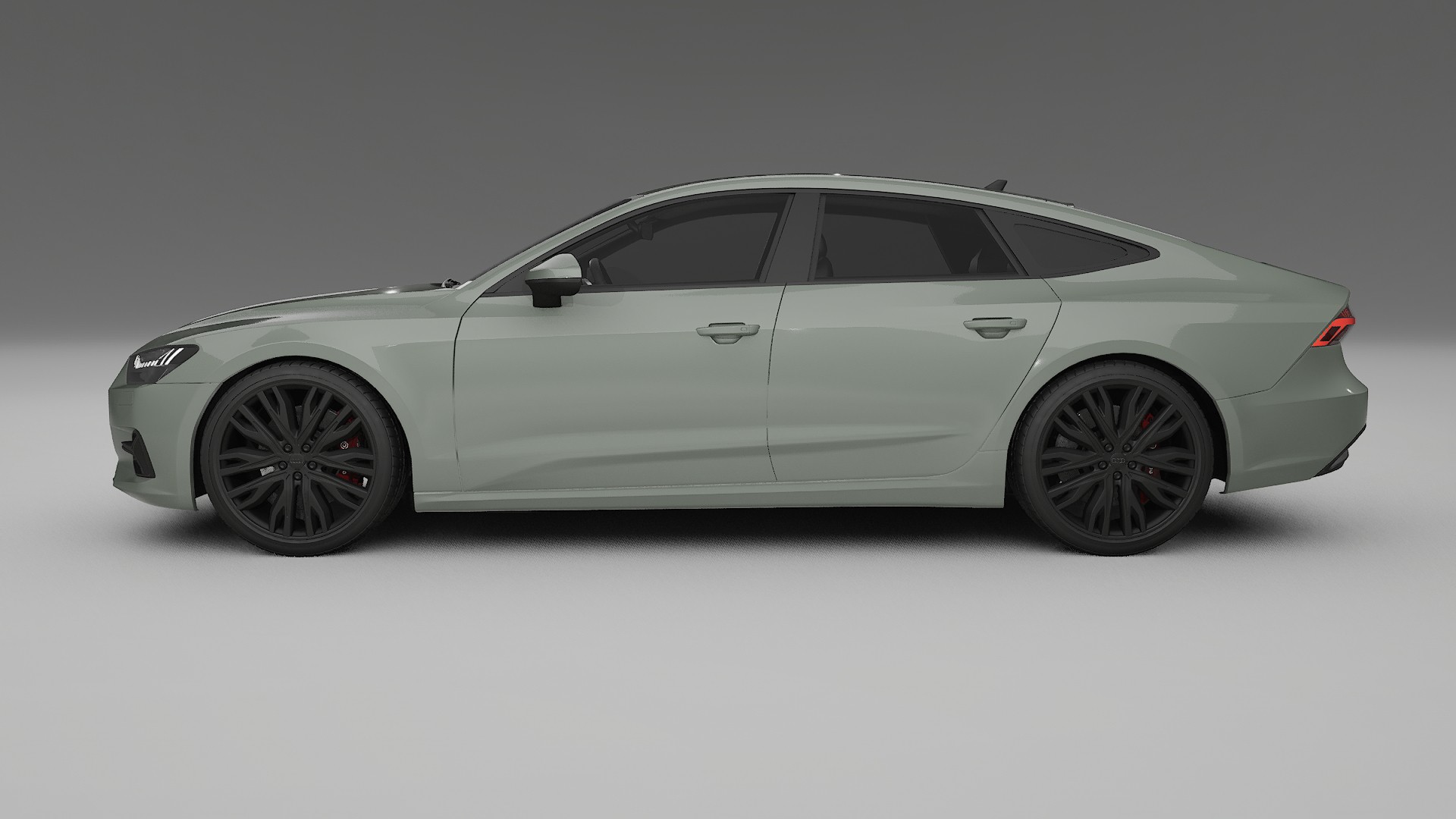 Audi A7 C8 Sportback prefacelift pre LCI Film de Protecție pentru Vopsea TPU | SLATE PPF cu Schimbare de Culoare – Kit Comple