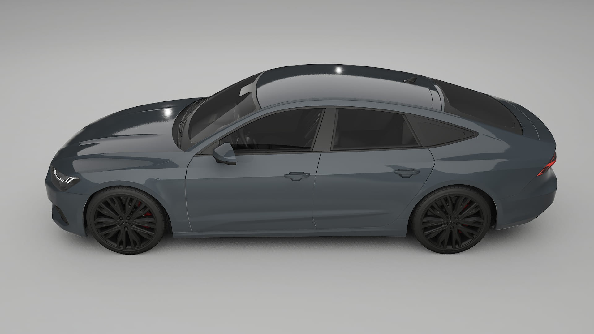 Audi A7 C8 Sportback prefacelift pre LCI Film de Protecție pentru Vopsea TPU | GRANITE PPF cu Schimbare de Culoare – Kit Comp