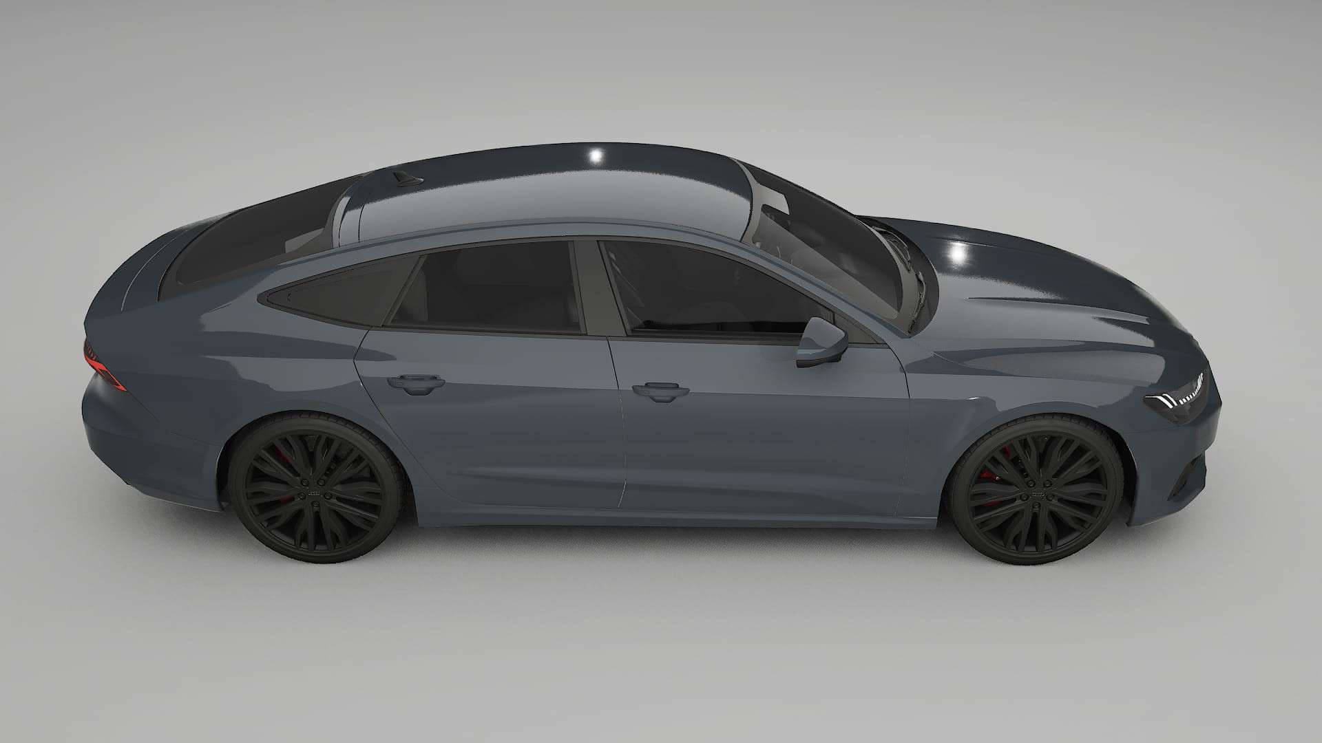 Audi A7 C8 Sportback prefacelift pre LCI Film de Protecție pentru Vopsea TPU | GRANITE PPF cu Schimbare de Culoare – Kit Comp