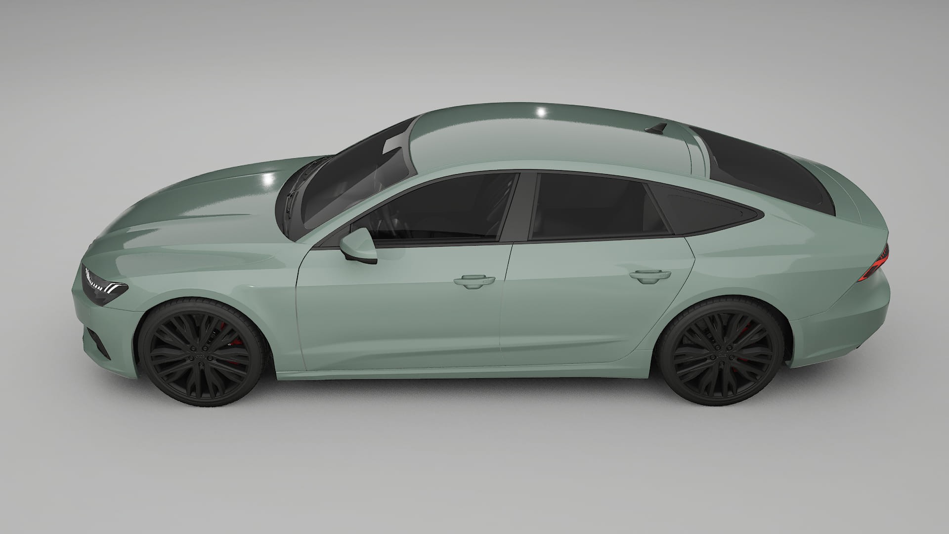 Audi A7 C8 Sportback prefacelift pre LCI Film de Protecție pentru Vopsea TPU | CINDER PPF cu Schimbare de Culoare – Kit Compl