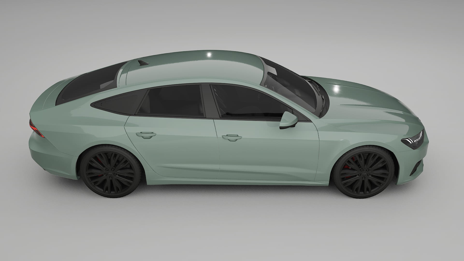 Audi A7 C8 Sportback prefacelift pre LCI Film de Protecție pentru Vopsea TPU | CINDER PPF cu Schimbare de Culoare – Kit Compl