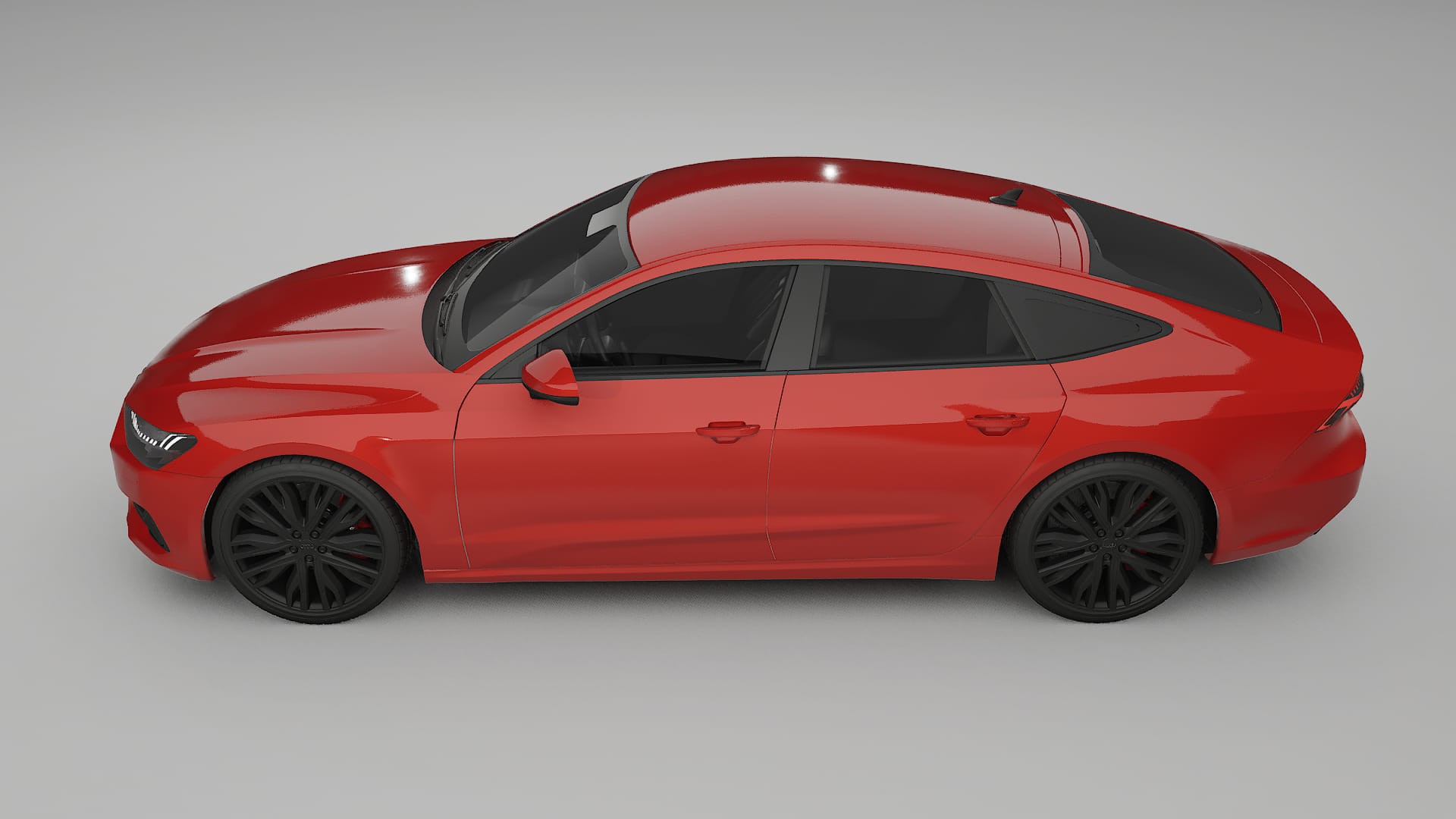 Audi A7 C8 Sportback prefacelift pre LCI Film de Protecție pentru Vopsea TPU | BLAZE PPF cu Schimbare de Culoare – Kit Comple