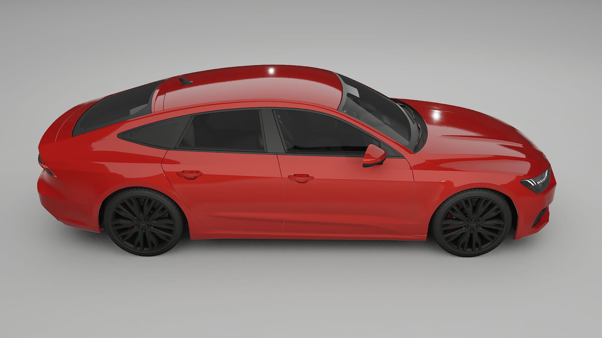 Audi A7 C8 Sportback prefacelift pre LCI Film de Protecție pentru Vopsea TPU | BLAZE PPF cu Schimbare de Culoare – Kit Comple