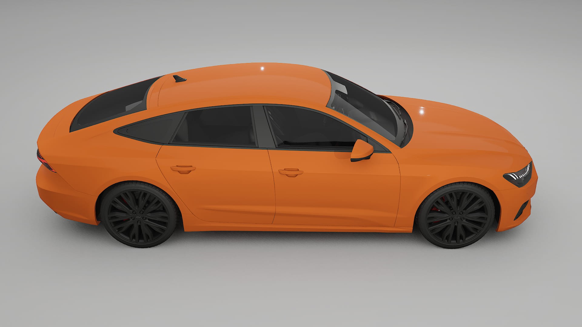 Audi A7 C8 Sportback prefacelift pre LCI Film de Protecție pentru Vopsea TPU | ROCKET PPF cu Schimbare de Culoare – Kit Compl