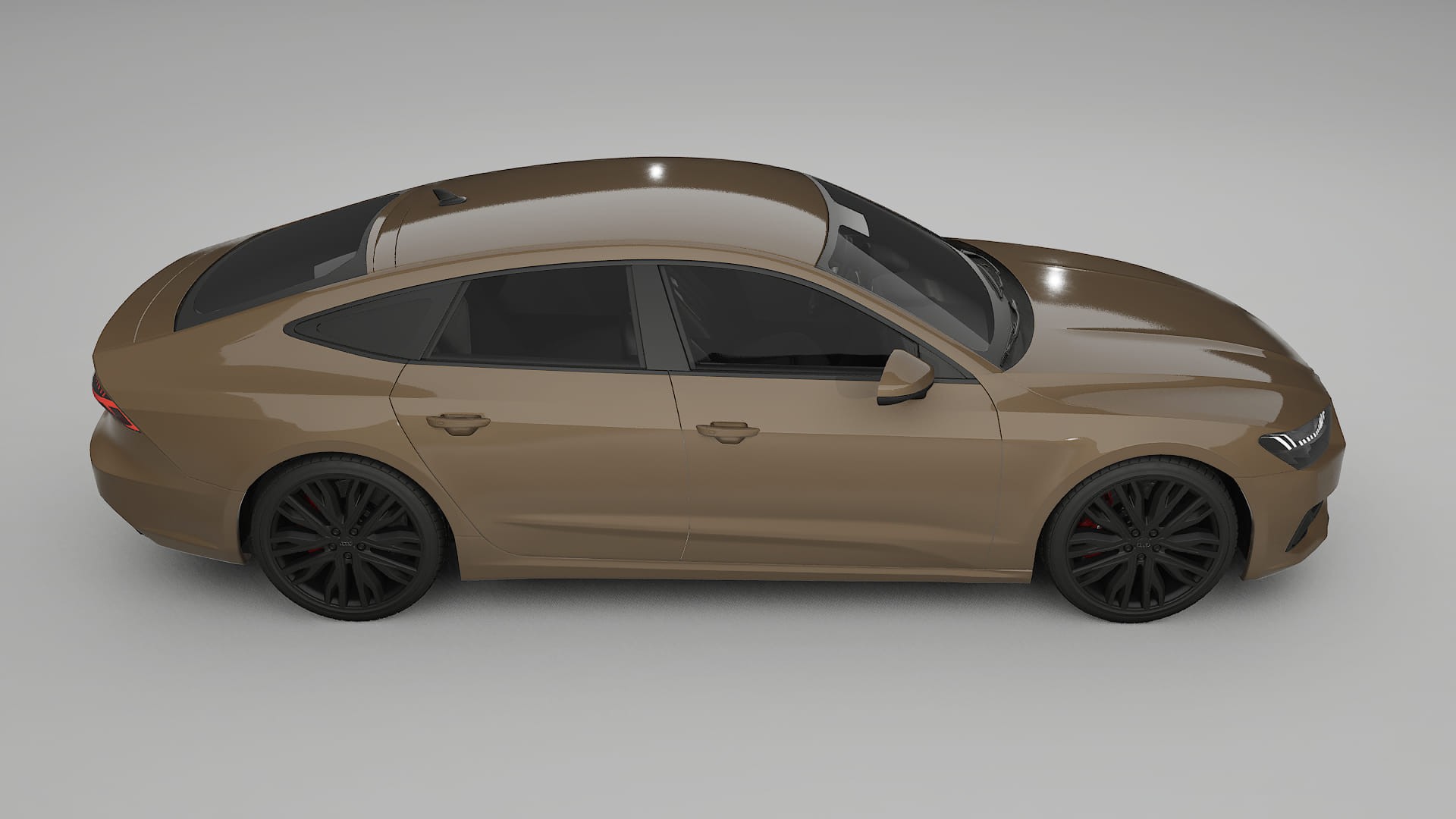 Audi A7 C8 Sportback prefacelift pre LCI Film de Protecție pentru Vopsea TPU | SAHARA PPF cu Schimbare de Culoare – Kit Compl